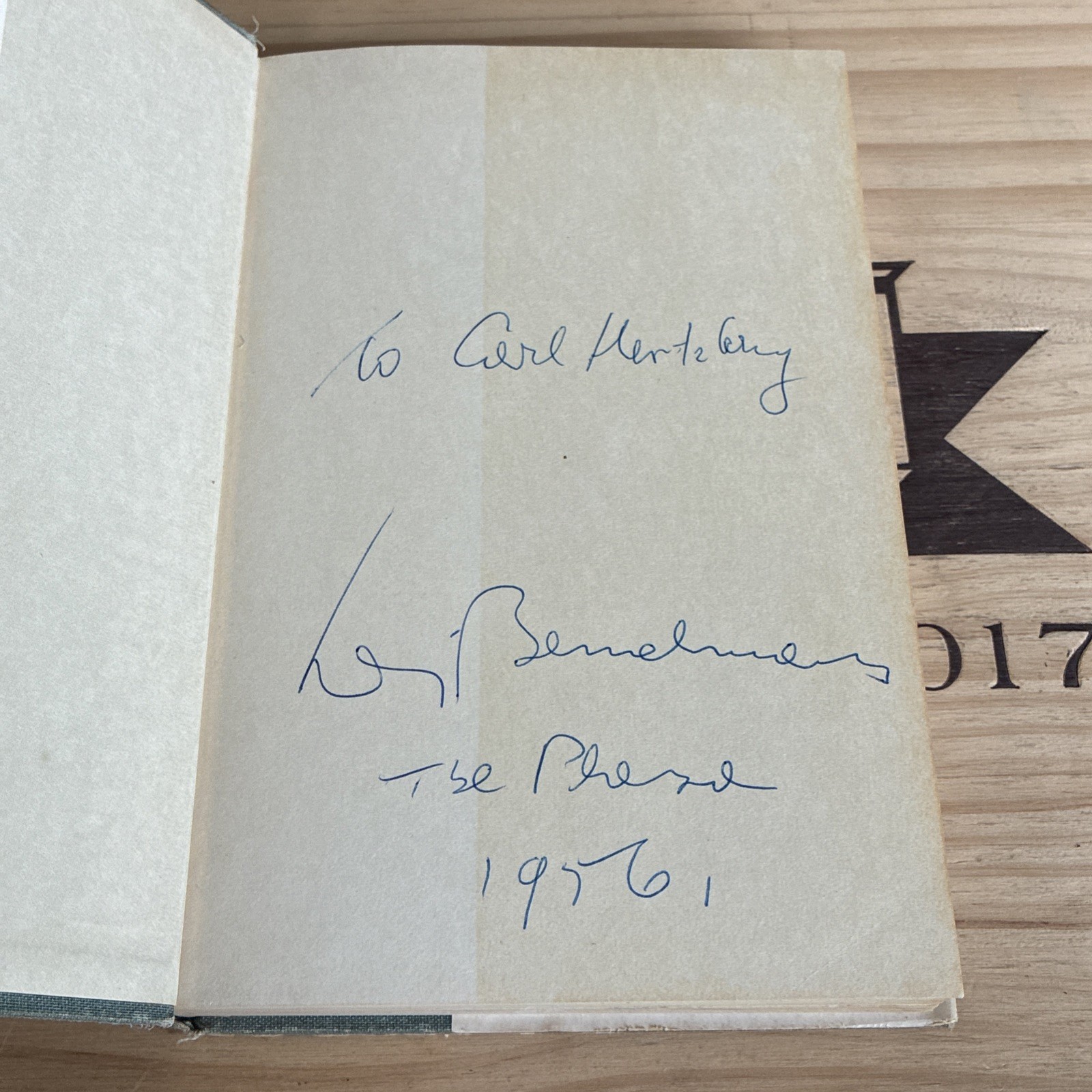 Signed Book Ludwig Bemelmans Father Dear Father Illustrated Vintage Humor Books
