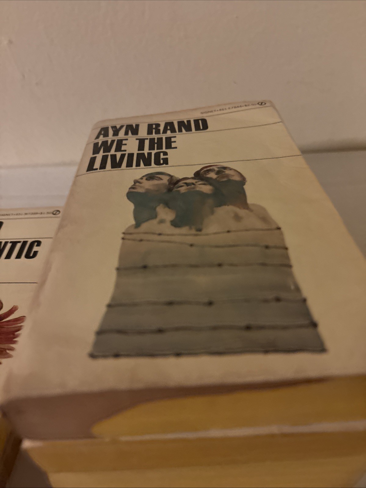 Lot of 6 Ayn Rand vintage mass market paperbacks : The Fountainhead ANTHEM +