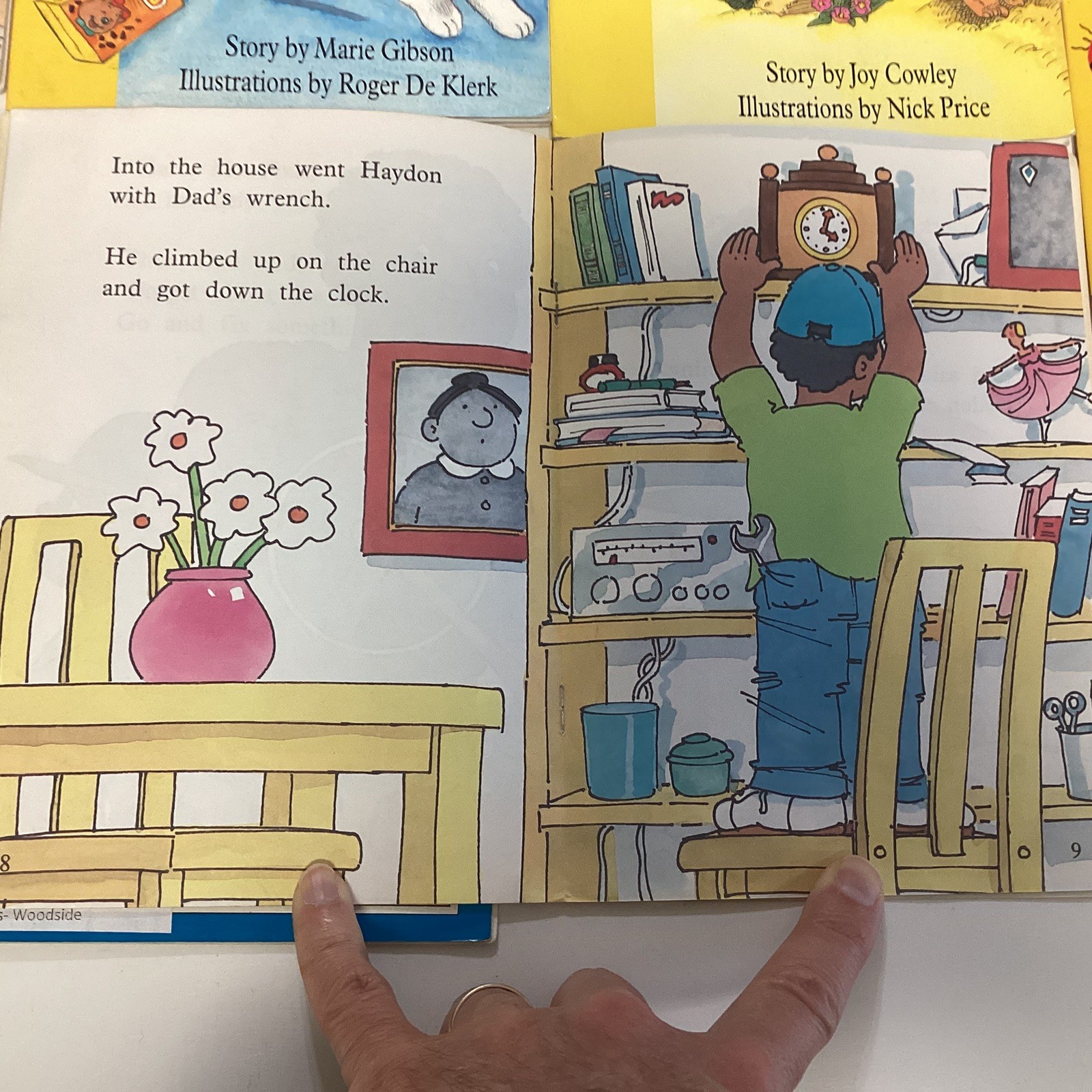 Sunshine Reader 1st Grade 12 Book Lot Level D-I Rigby Wright