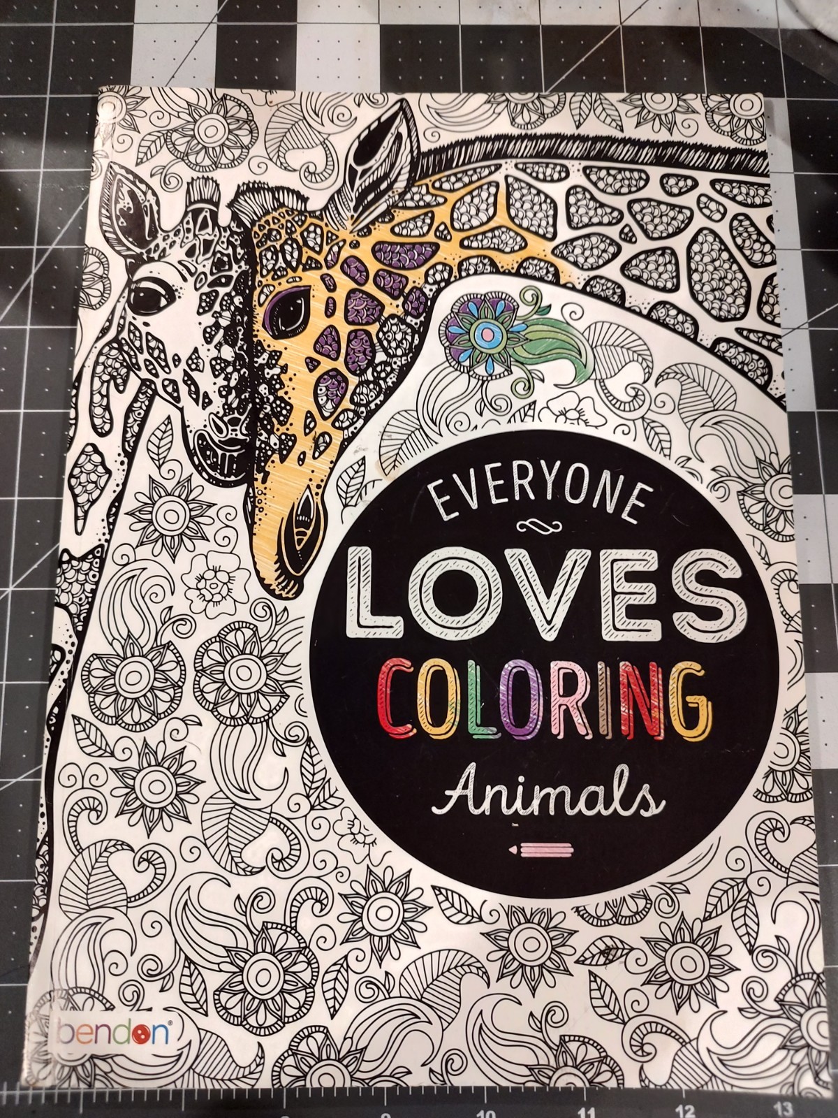Bendon Everybody Loves Coloring Animals Coloring Book