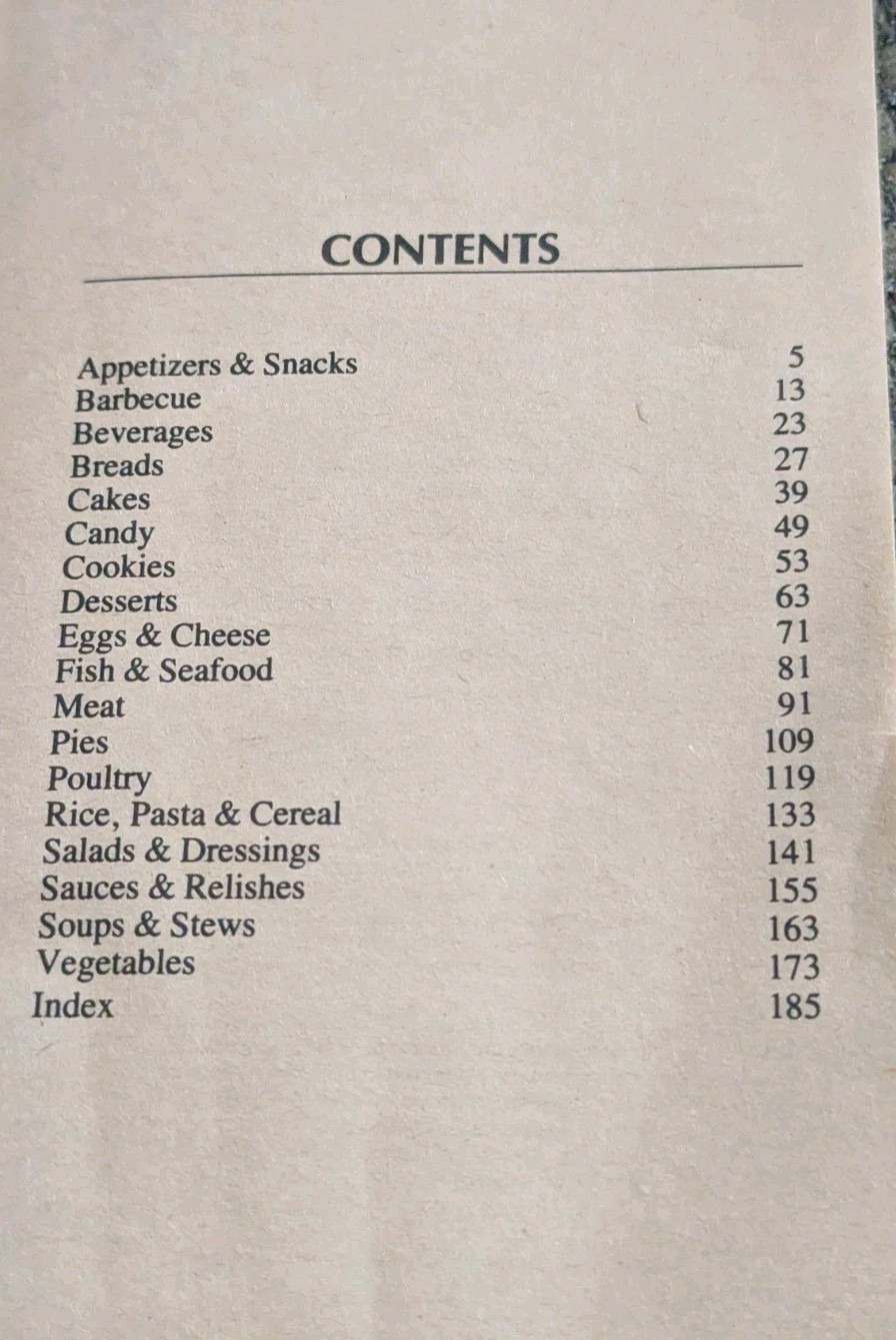 VTG 1983 Pocket Size Paper Back Selections Better Homes And Gardens Cookbook