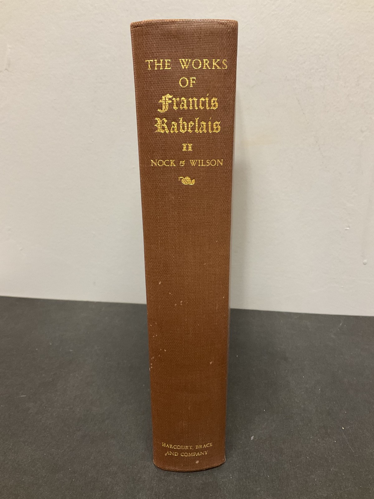 The Works of Francis Rabelais 2 Volume Set 1931 1st Ed Harcourt Brace