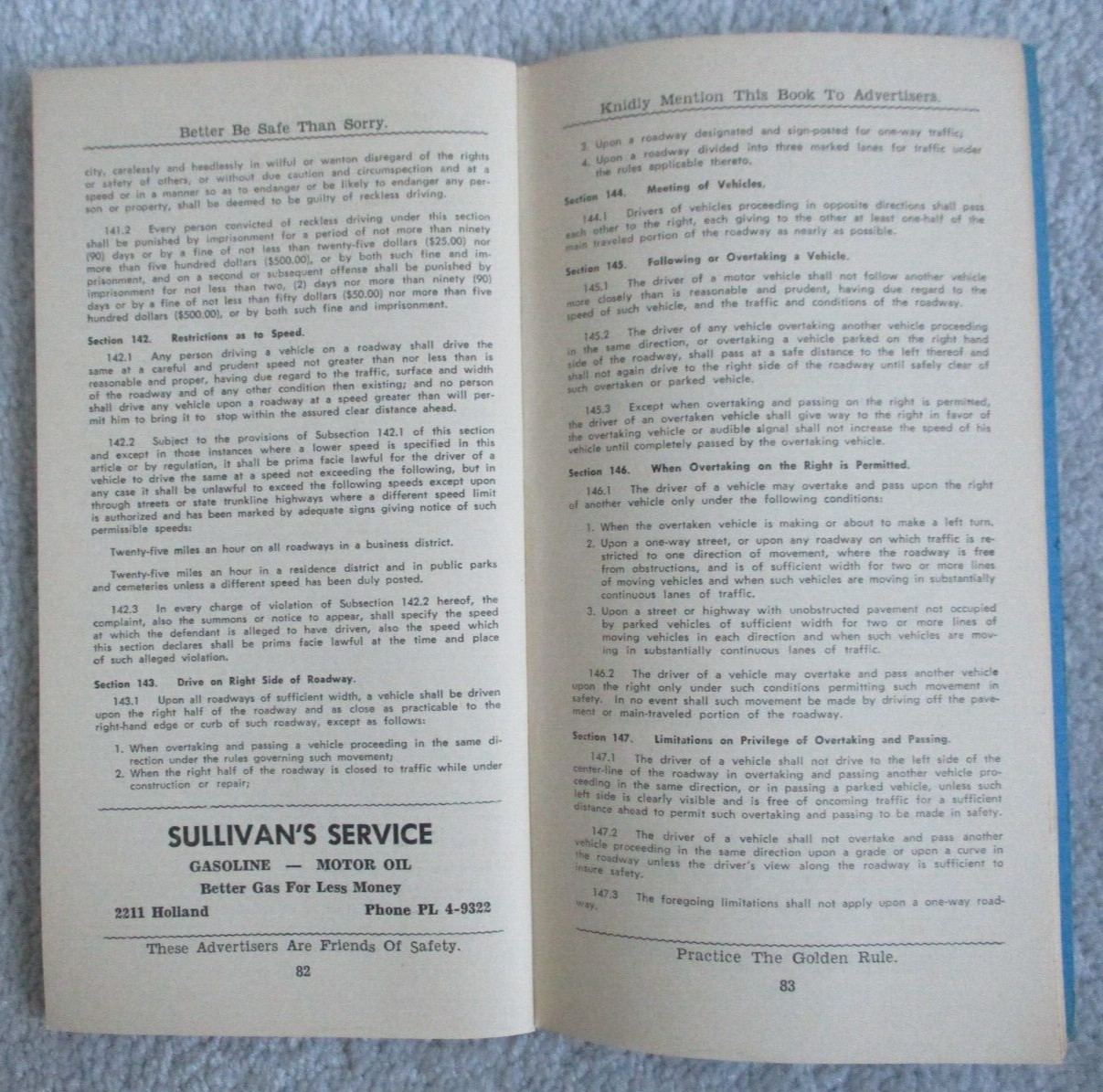 1962 Vintage Saginaw MI Street Guide Ordinances Rules Directory Genske 100 Page