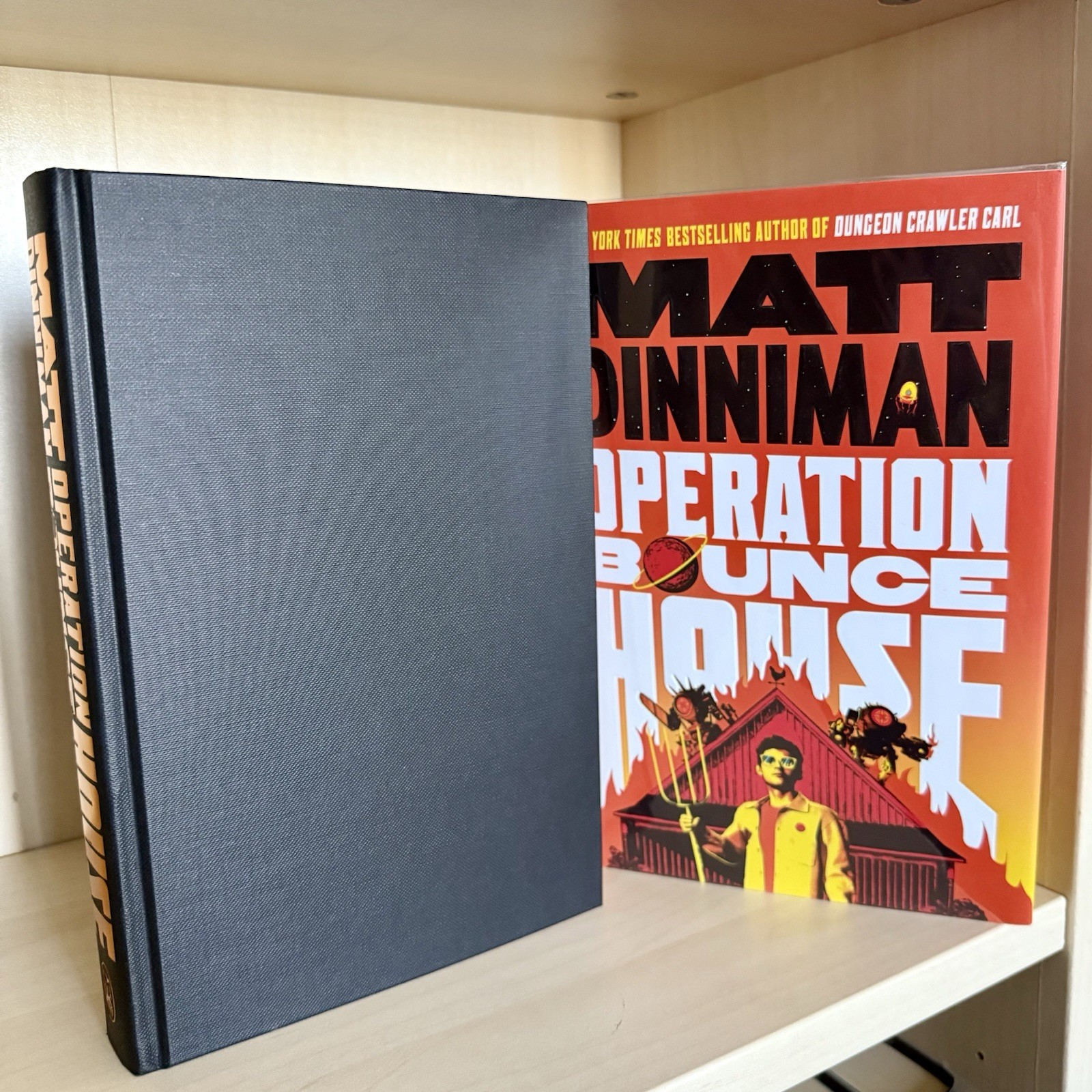 Matt Dinniman Operation Bounce House Signed Hardcover Goldsboro
