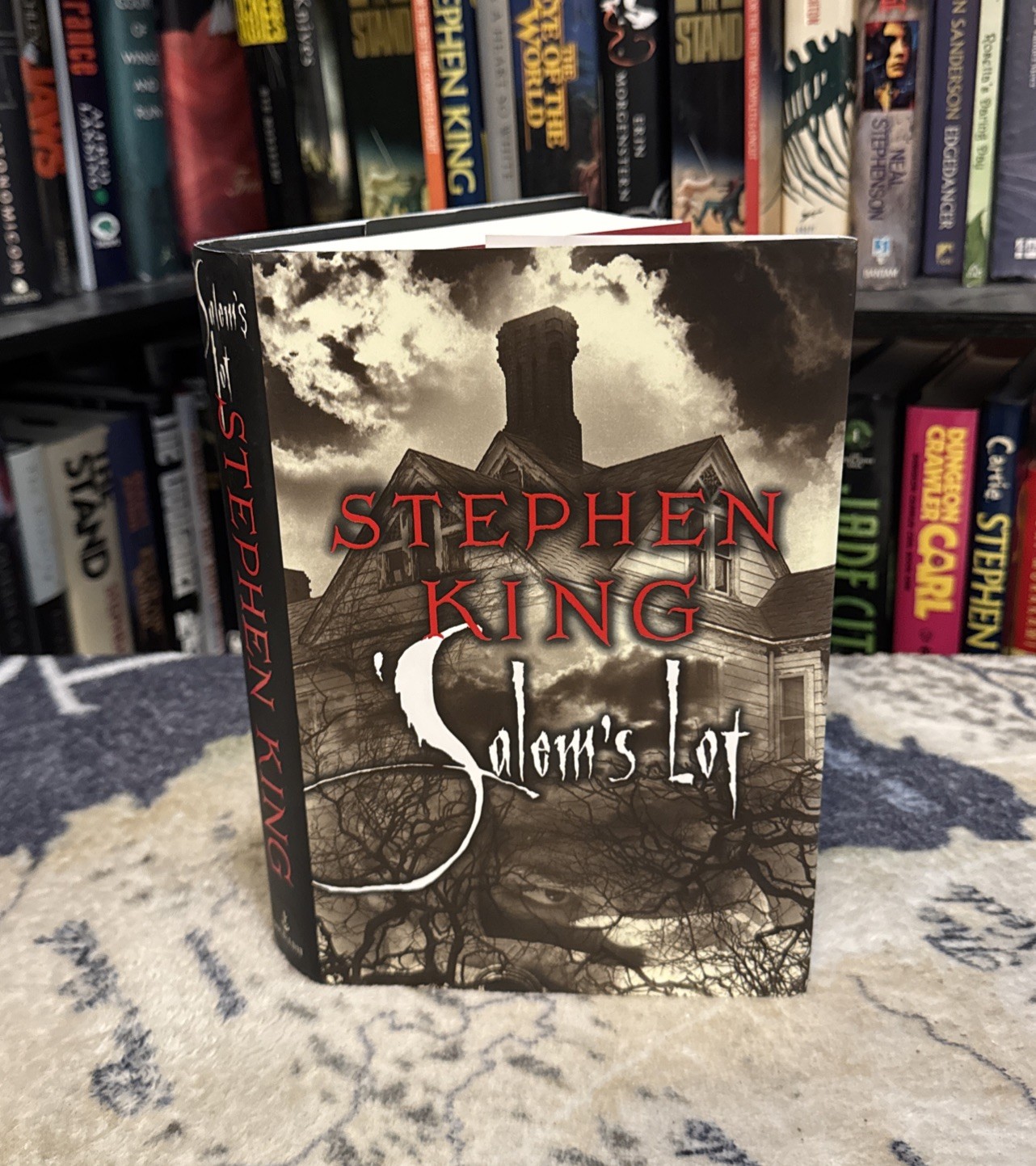 ‘Salem’s Lot by Stephen King (Hardcover) Doubleday Thomas Holdorf Cover, VG