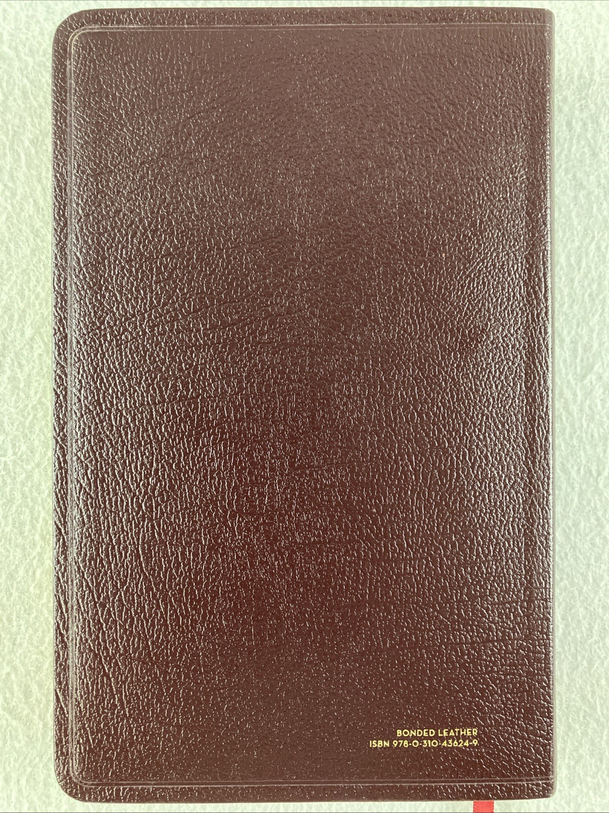 NIV, Thinline Reference Bible, Bonded Leather, Burgundy, Red Letter Edition