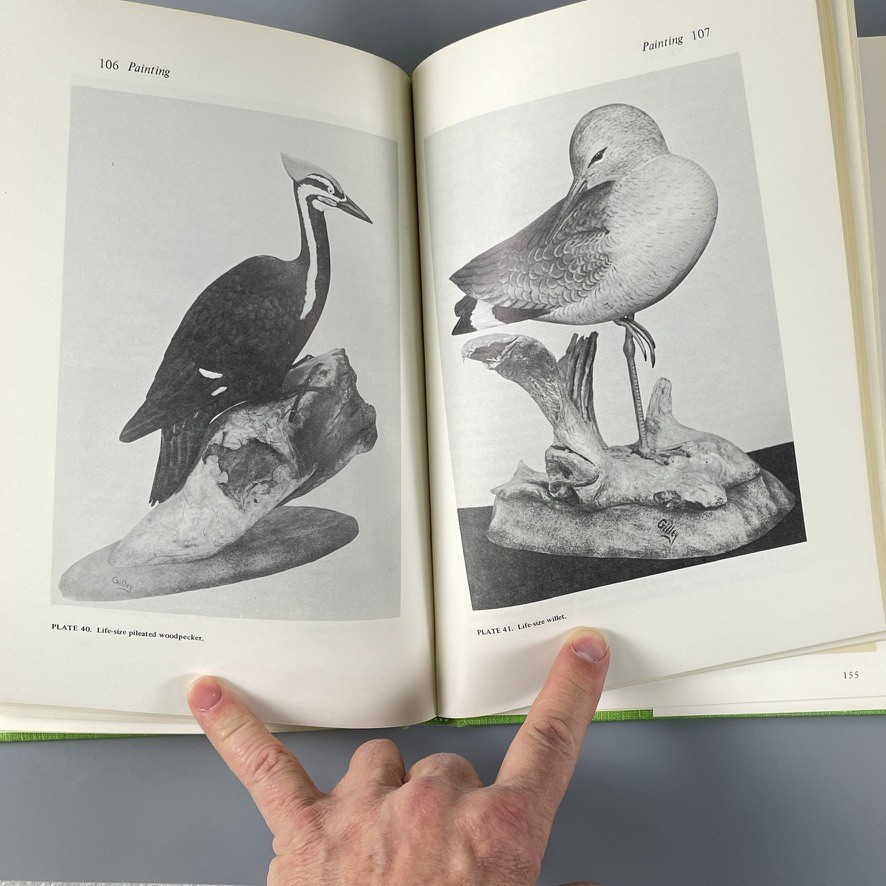 The Art of Bird Carving by Wendell Gilley – Hillcrest 1972 – HC/DJ