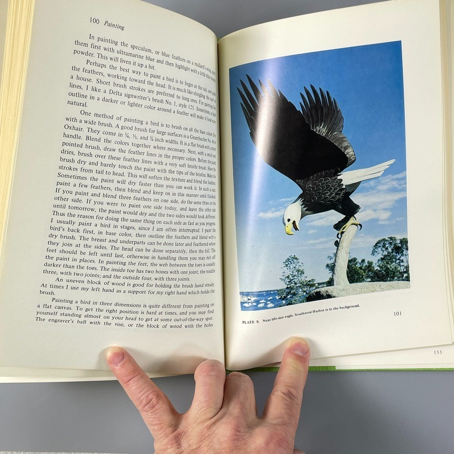 The Art of Bird Carving by Wendell Gilley – Hillcrest 1972 – HC/DJ