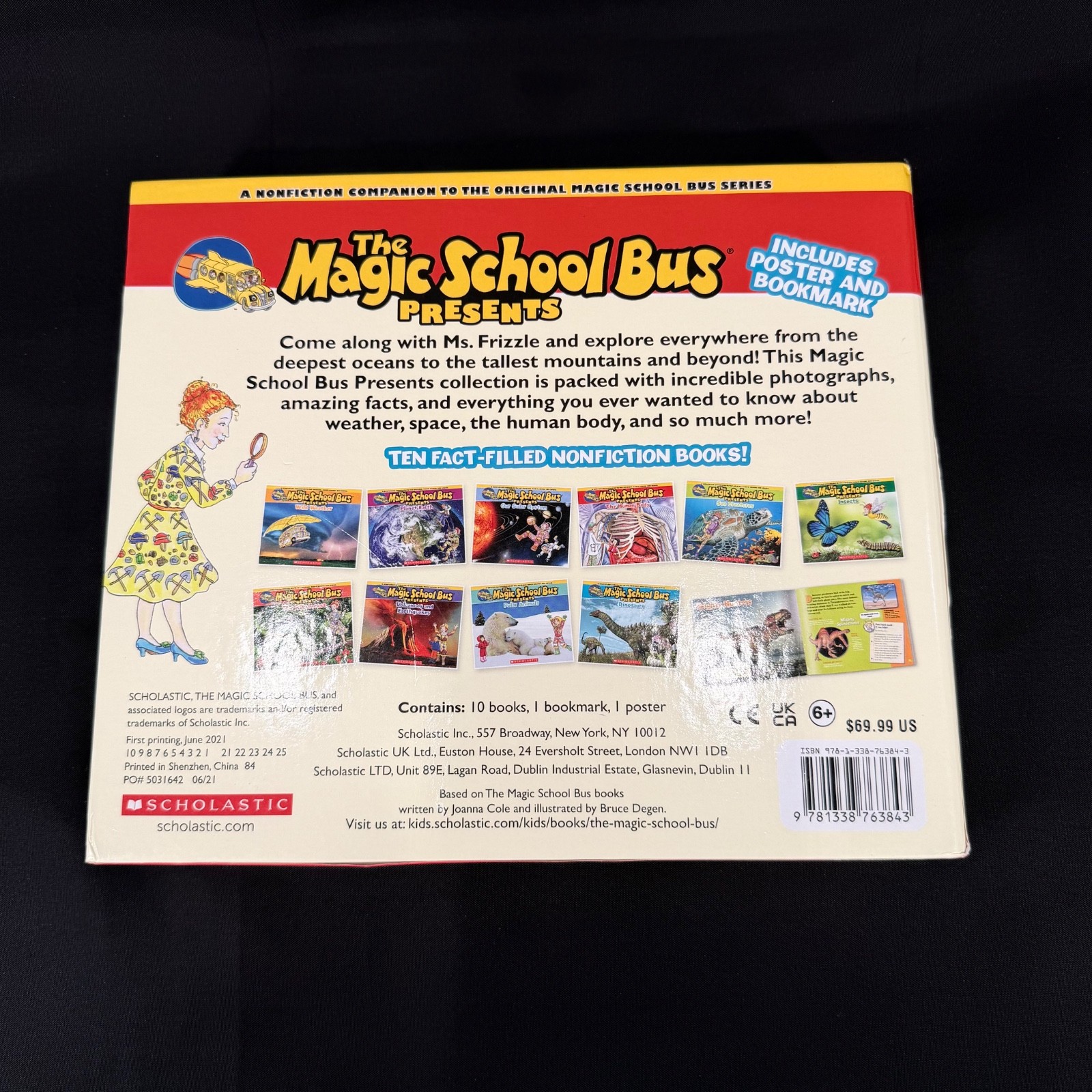 Magic School Bus Presents 10-Book Set 2021 Paperbacks with Case Scholastic Inc.