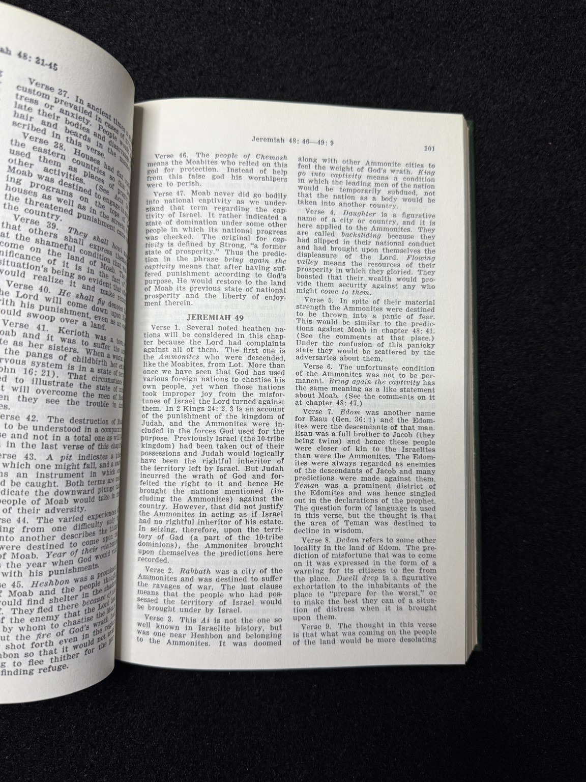 Bible Commentary Vol 4 E.M. Zerr 1955 Old Testament Prophets Hardcover