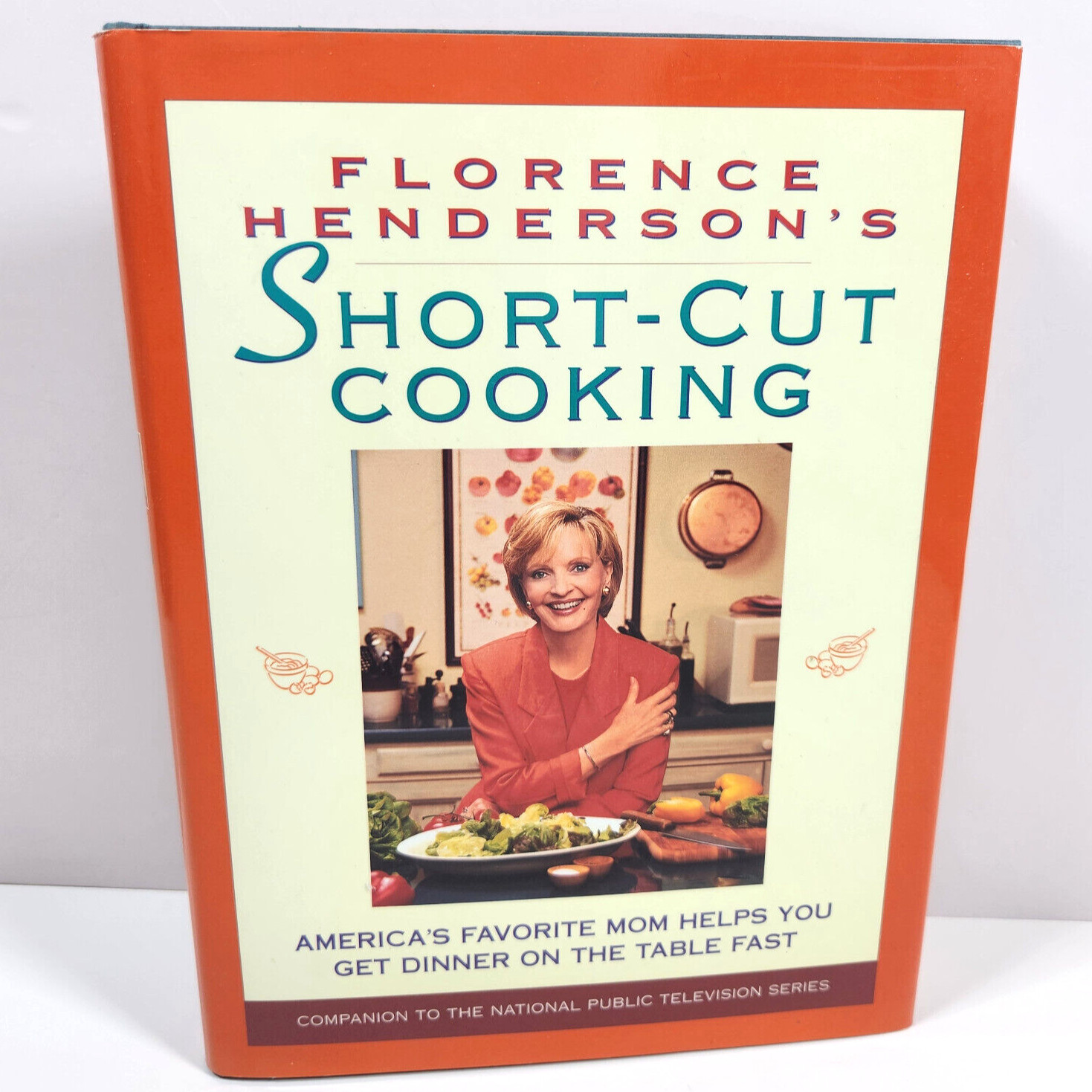 Florence Hendersons SIGNED Short Cut Cooking First 1st 1998 HC Carol Brady Bunch