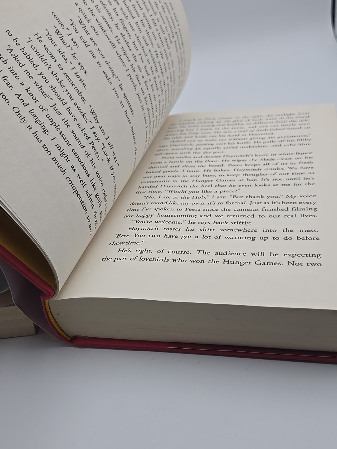 Hunger Games Books #1 And #2 – Book 1 Paperback, Book 2 Hardcover With Dustcover