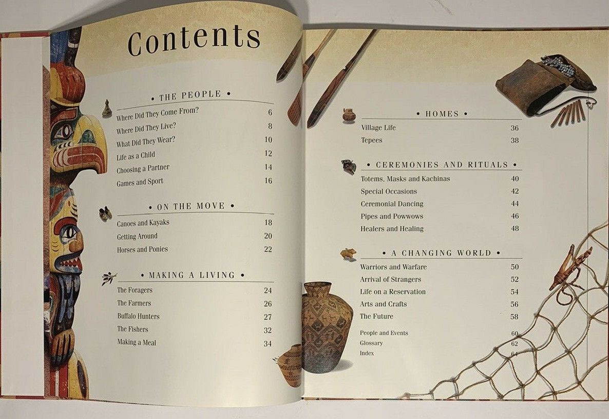 Nature Company Discoveries Library: Native Americans Judith Simpson Hardcover