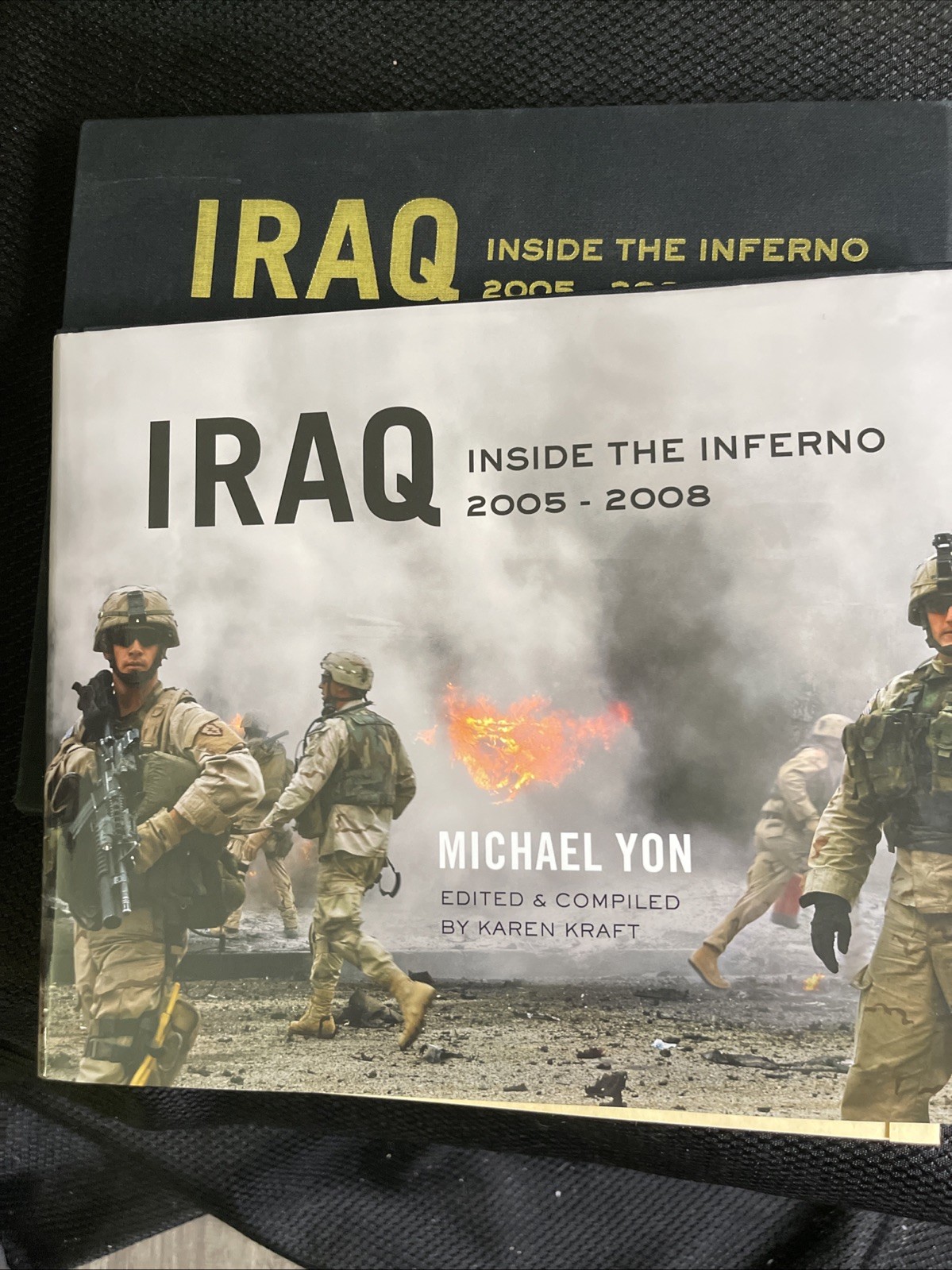 IRAQ Inside the inferno 2005-2008 1873/10000 S&N Dust Jacket and Slipcover 📕