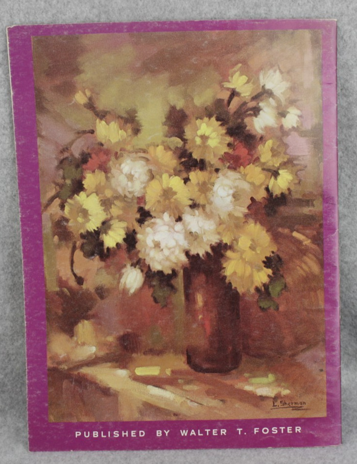 Walter Foster 163 Creative Painting Art Instruction Paperback Color Flowers
