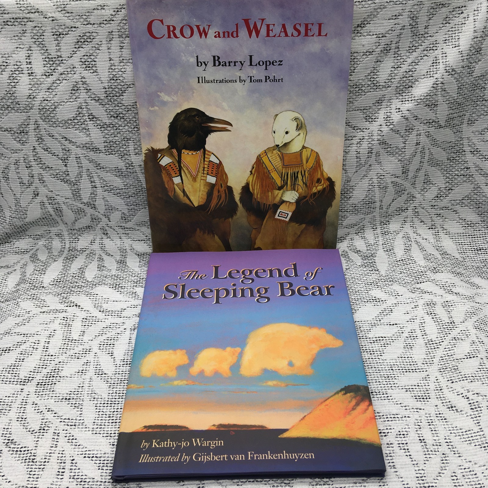 Adventure/ Picture 2 BOOK COMBO The Legend of Sleeping Bear & Crow & Weasel