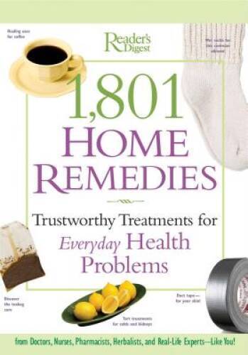 1801 Home Remedies – Paperback By Editors of Reader’s Digest – VERY GOOD