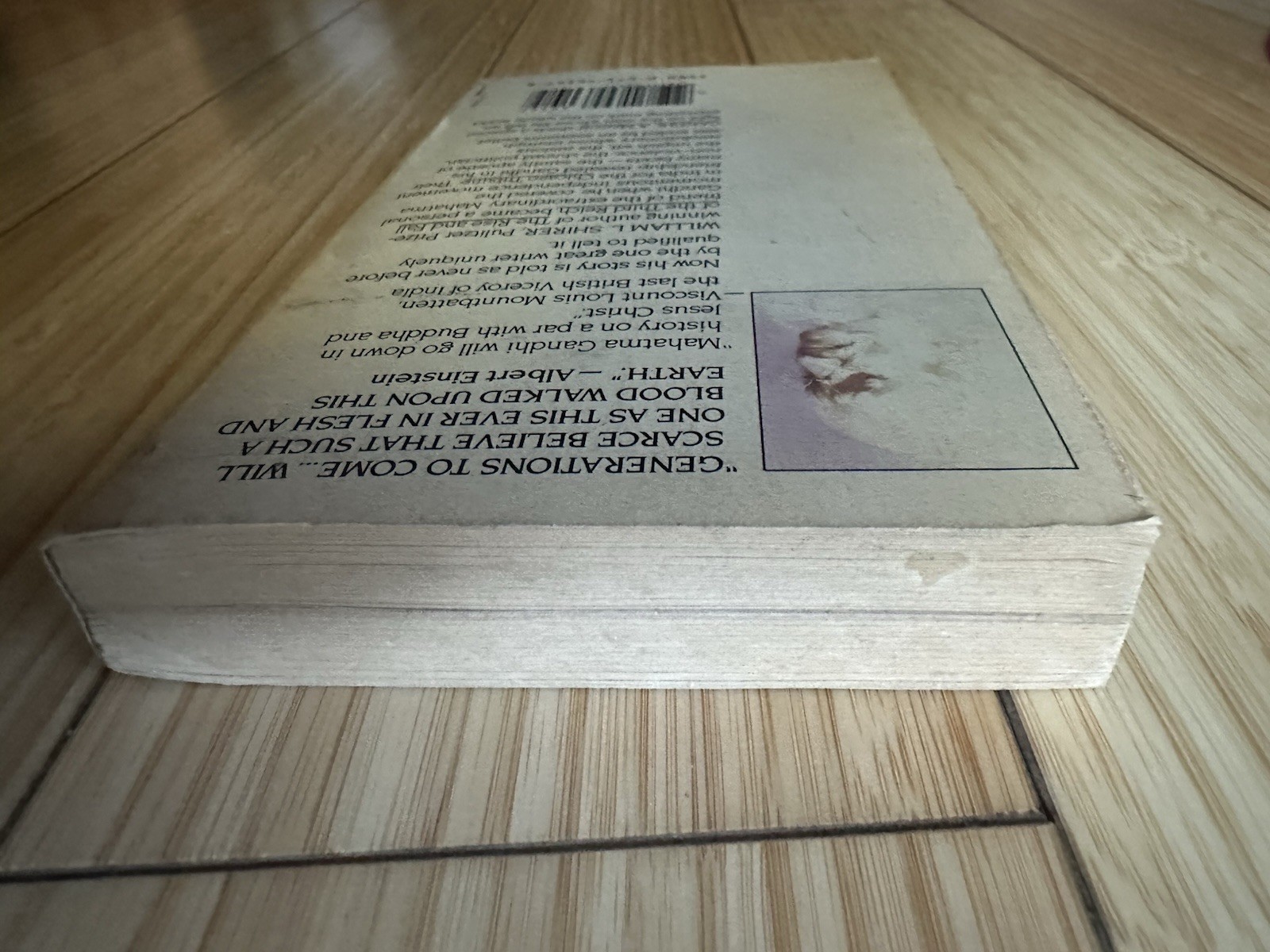Gandhi : A Memoir by William L. Shirer (1982, Paperback) Washington Square Press