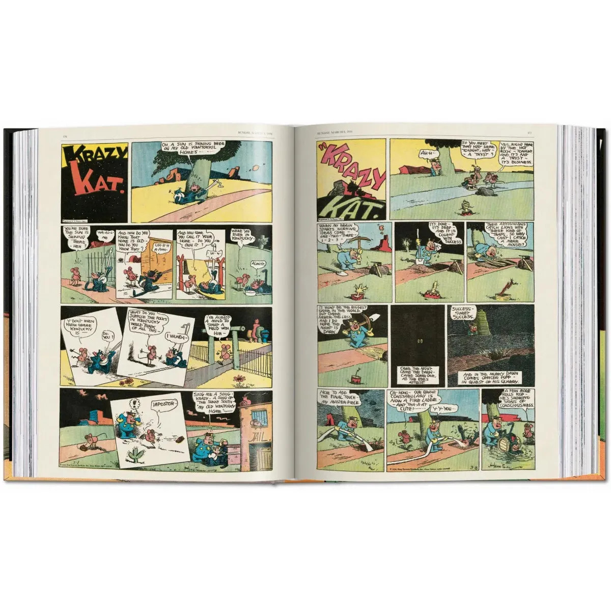 New in Box – George Herriman. Krazy Kat. The Complete Color Sundays 1935–1944 –