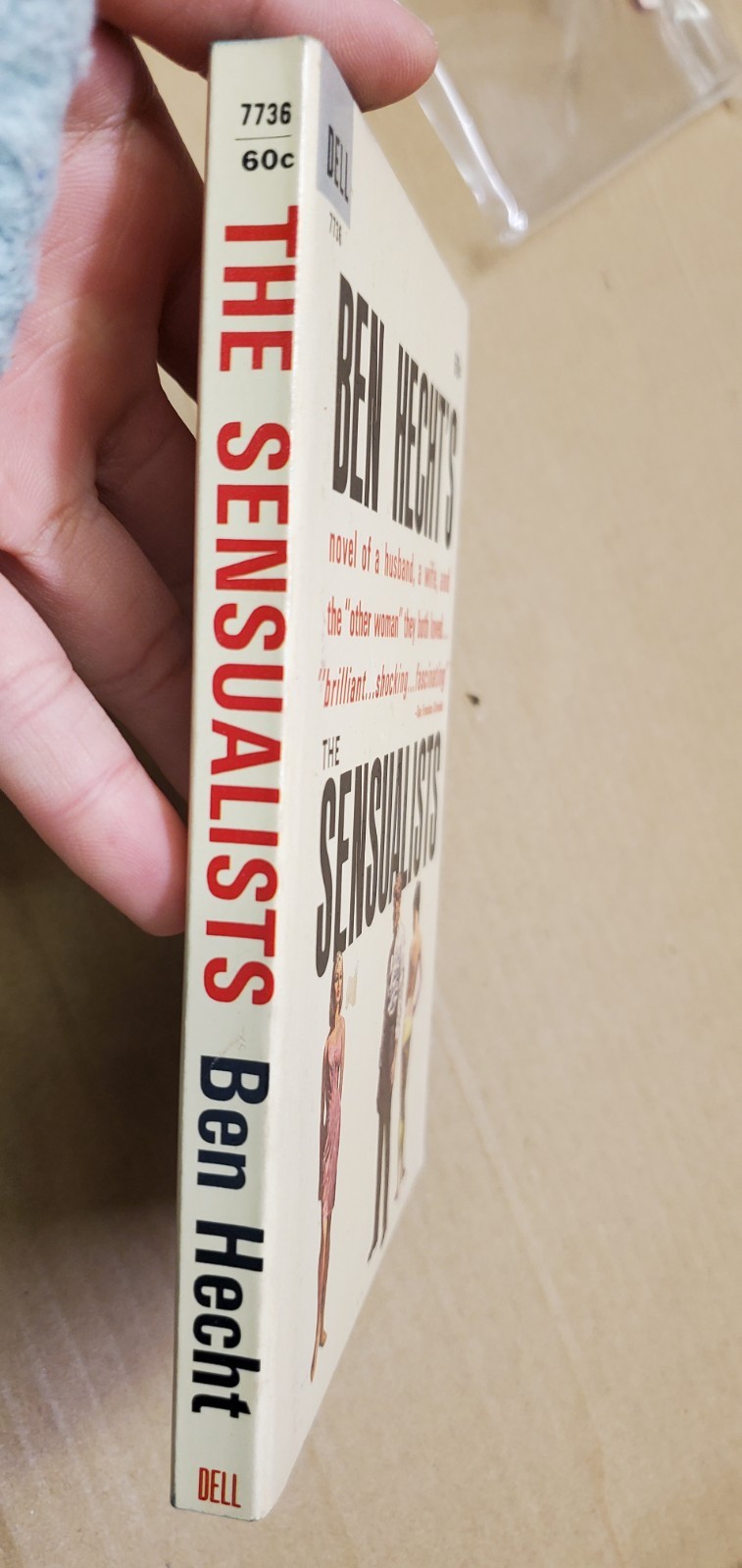The Sensualists By Ben Hecht Dell Publishing 1964 Paperback