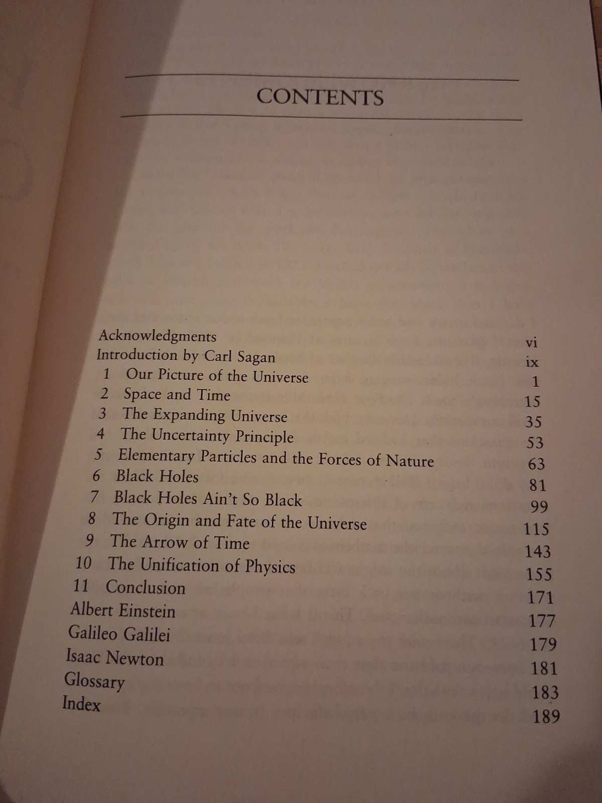 A Brief History of Time: From the Big Bang to Black Holes by Stephen W. Hawking