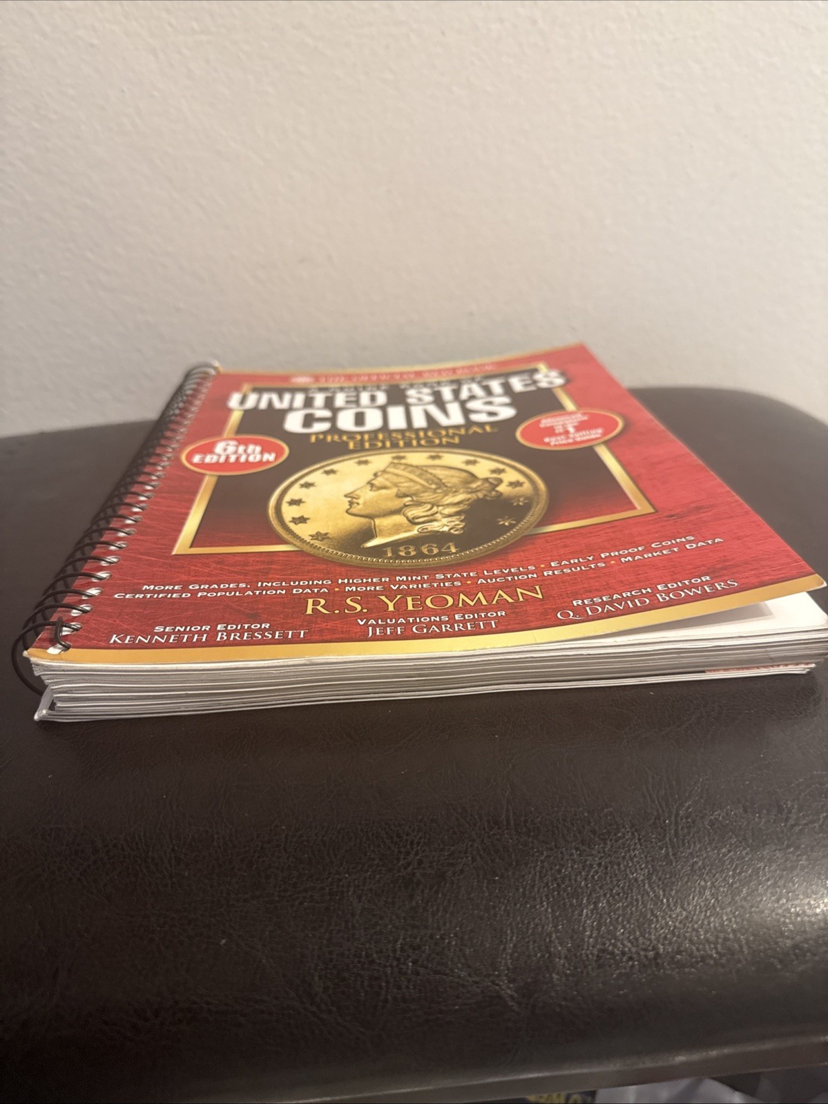 A Guide Book of United States Coins Professional Edition, 6th Edition