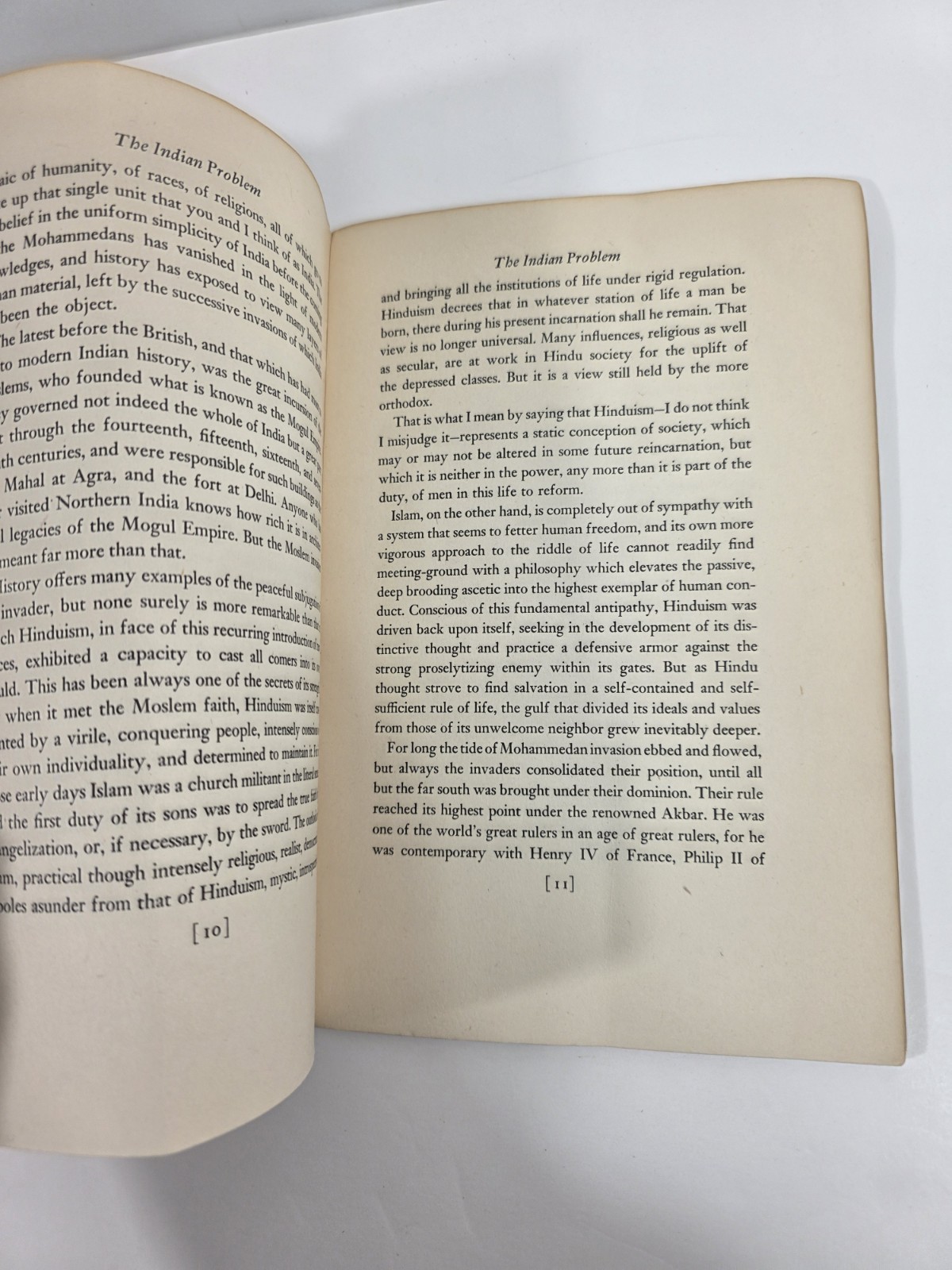 The Indian Problem Viscount Halifax 1942 Oxford University Press 31 Pages