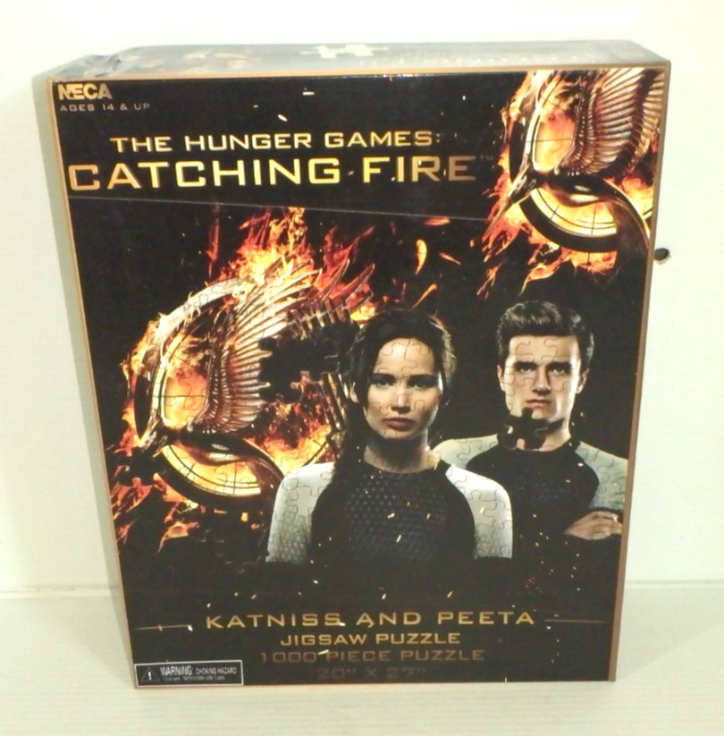 Hunger Games Trilogy + 1 Suzanne Collins & 1000 pc Puzzle (LN) HB w/DJ – 1st