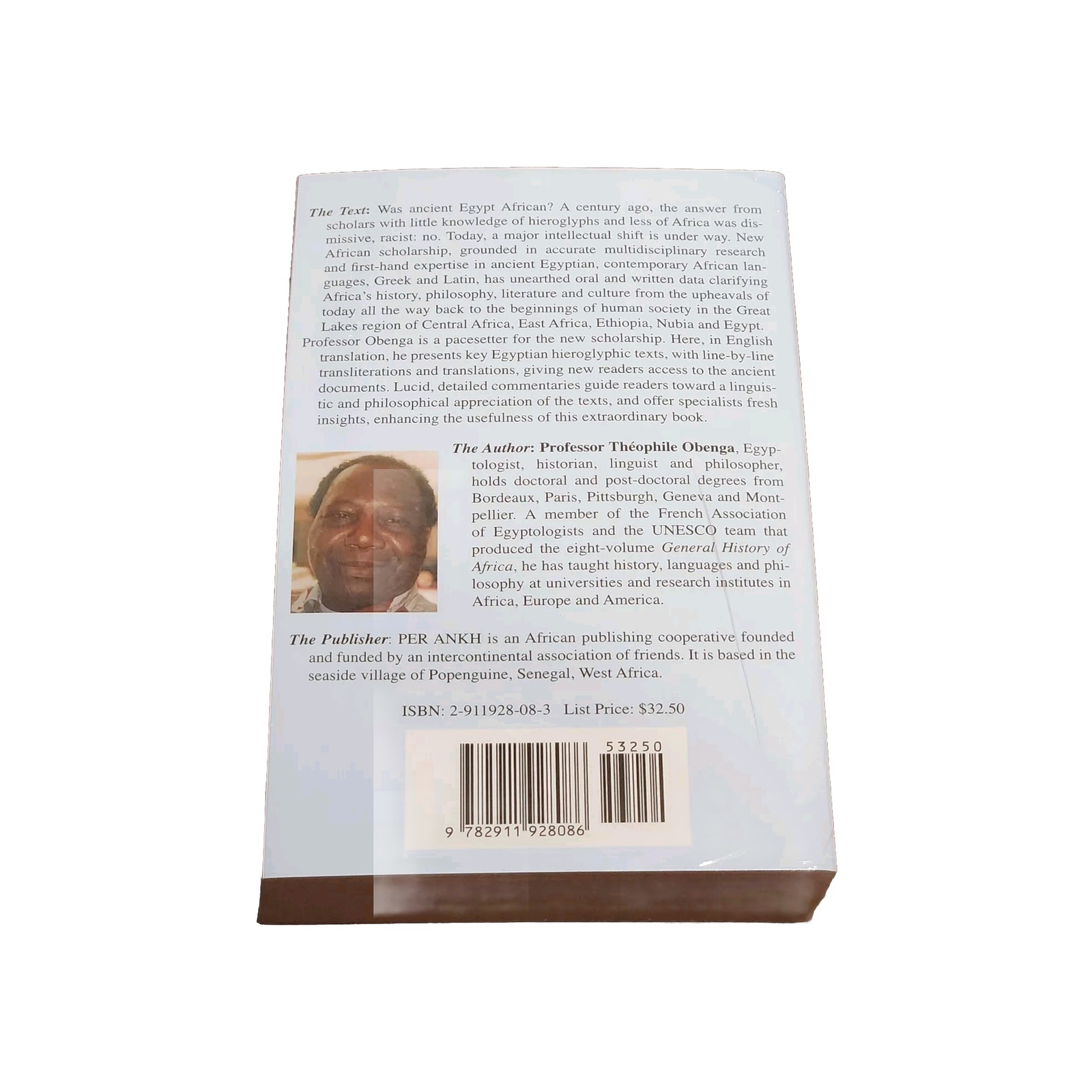 AFRICAN PHILOSOPHY The Pharaonic Period: 2780-330 BC by Théophile Obenga, Ph.D