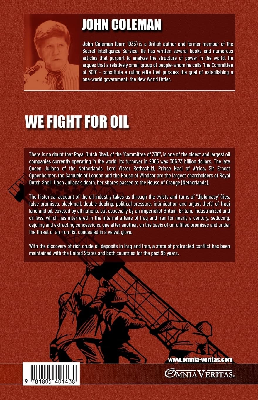 John Coleman We Fight For Oil (Paperback)