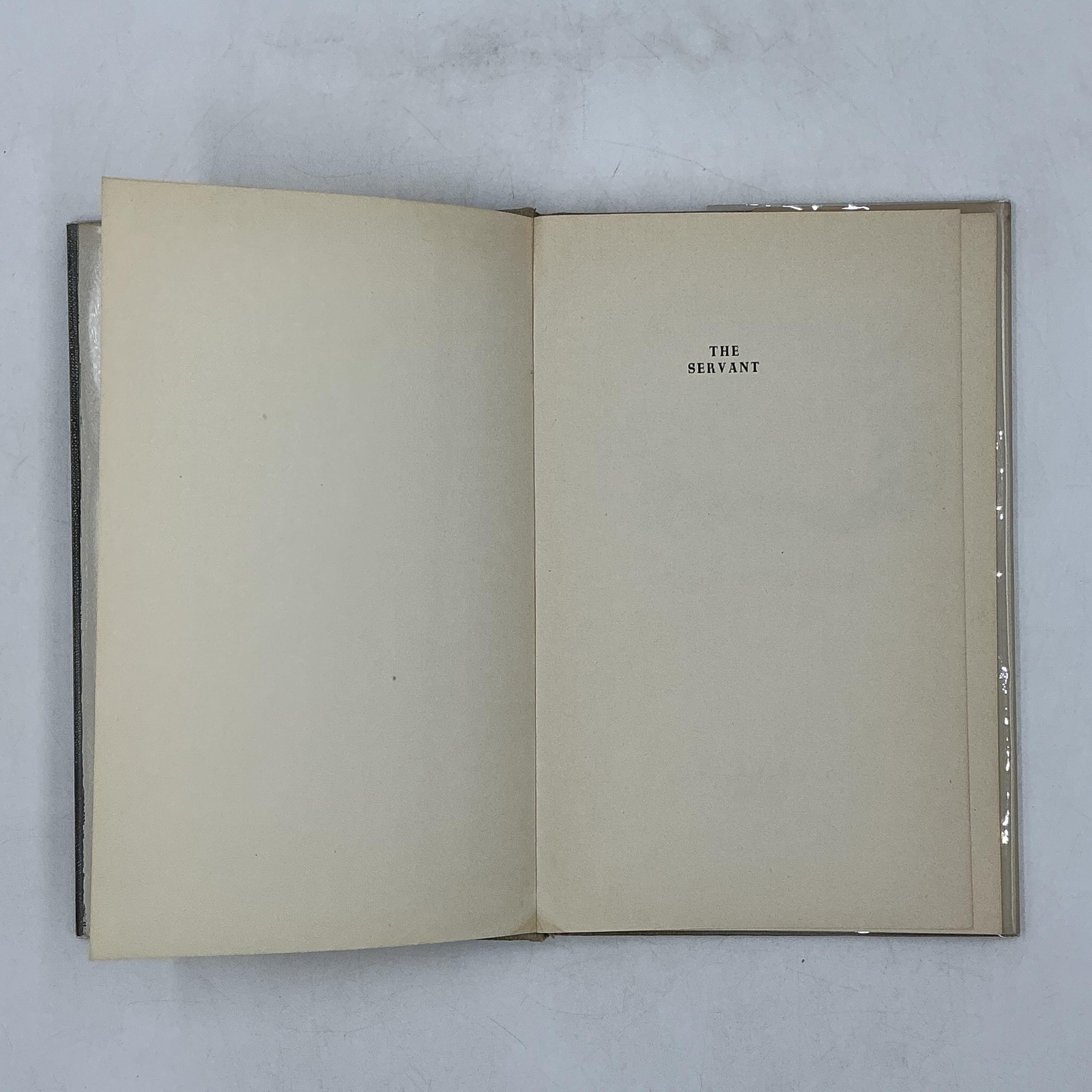 THE SERVANT Robin Maugham 1949 Hardcover First Edition Harcourt Brace DJ