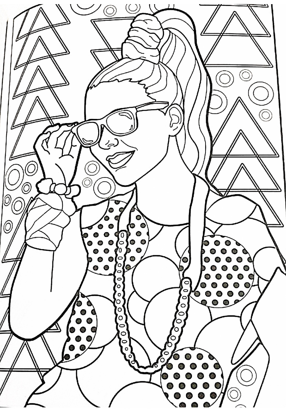 📻 Bendon 16929 Coloring the 80’s Advanced Adult Book VG 38 Pix HipHop FreeShip