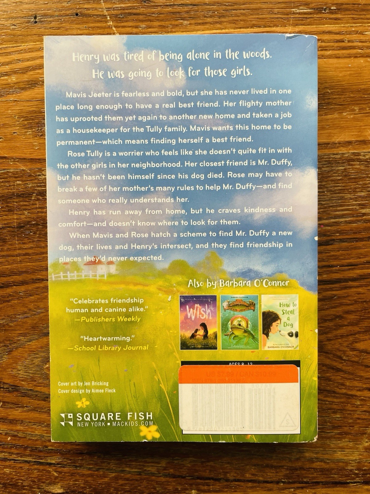 Wonderland By Barbara O’Conner Paperback 282 Pages A Best friend’s Adventure