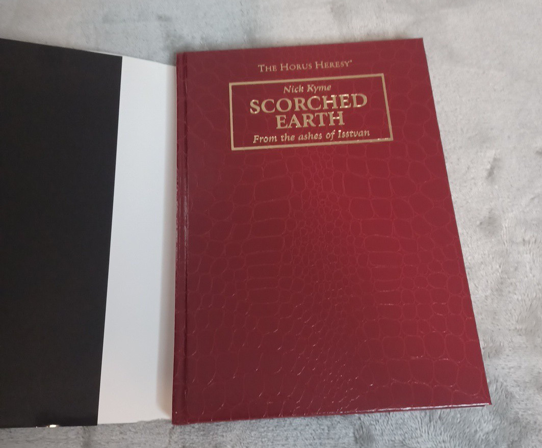 Scorched Earth by Nick Kyme Warhammer 40K Horus Heresy HC DJ Signed 2258 of 3537