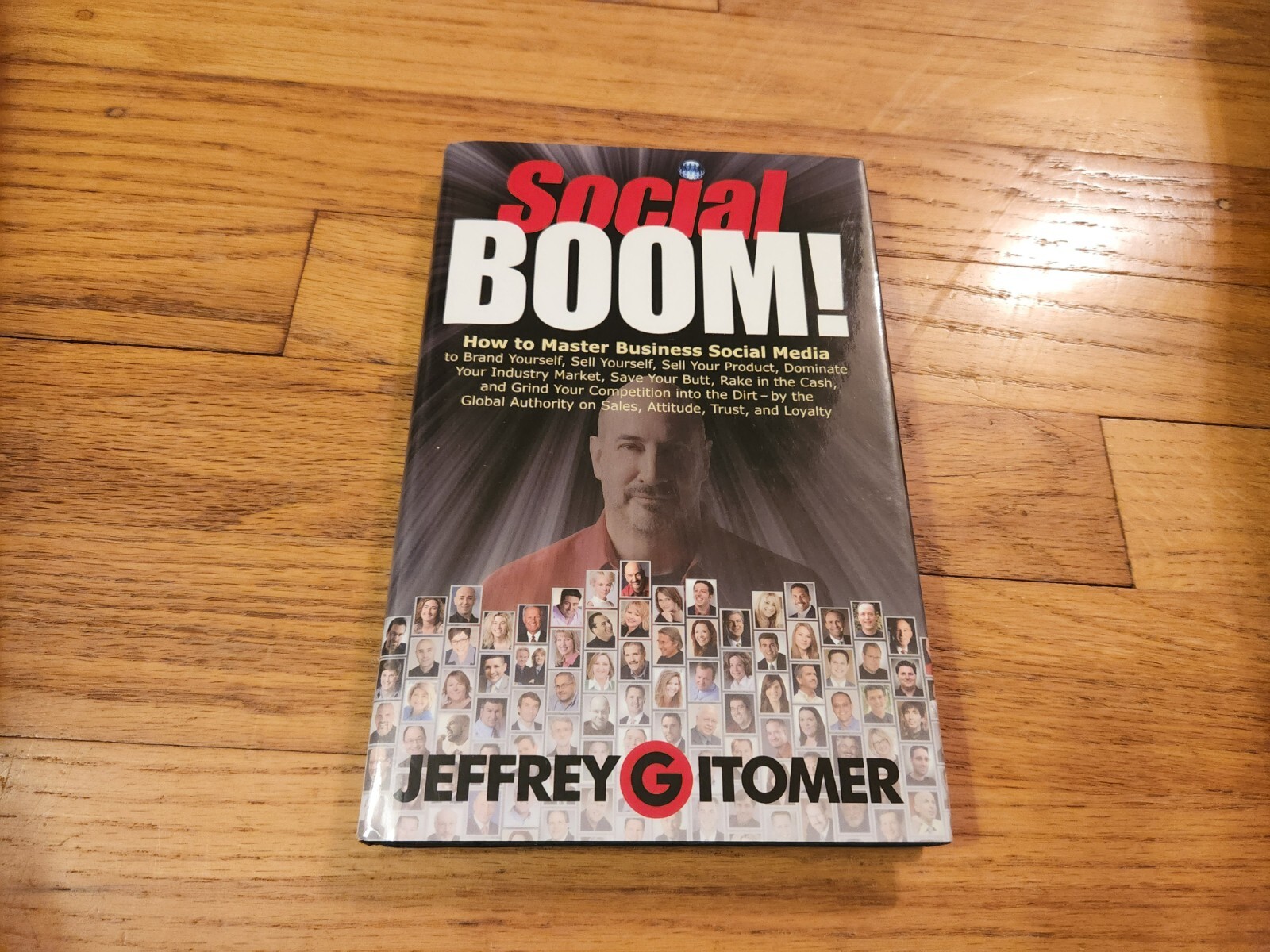 Jeffrey Gitomer SIGNED Social Boom! Social Media Brand 1st Edition Hardcover COA