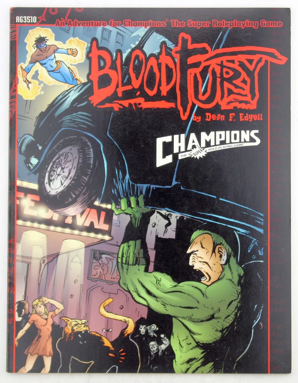 Blood Fury (Champions) Atlas Games