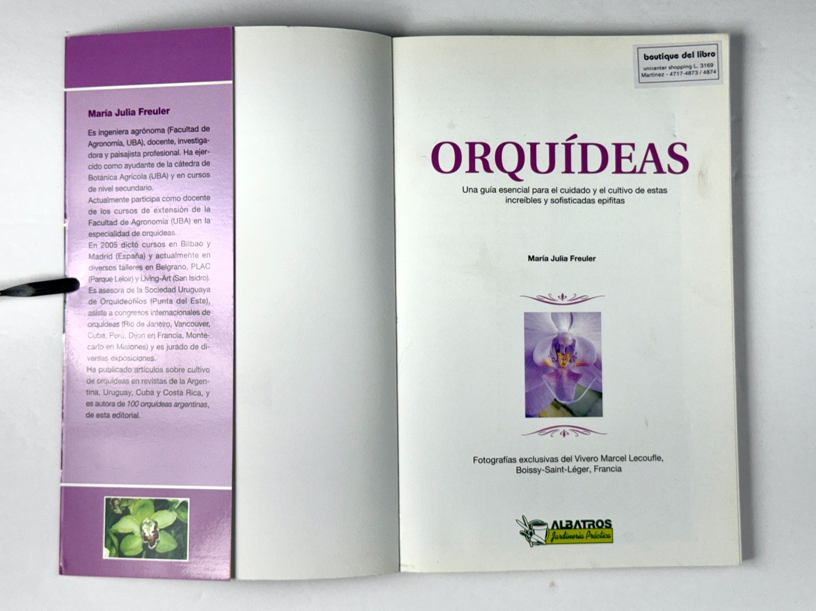 Lot of 3 Orchid Books Mark Griffiths (2005 HC) + Orquideas +Albert Hollingsworth