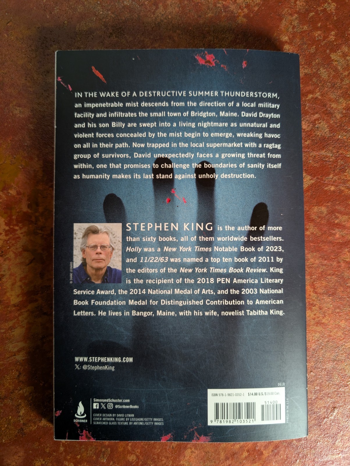 Stephen King’s The Mist Paperback Used Good Condition