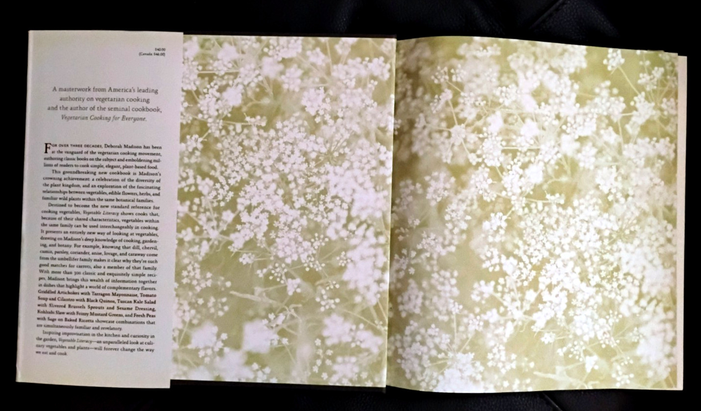 Vegetable Literacy by Deborah Madison VG HC DJ Ten Speed Press 2013