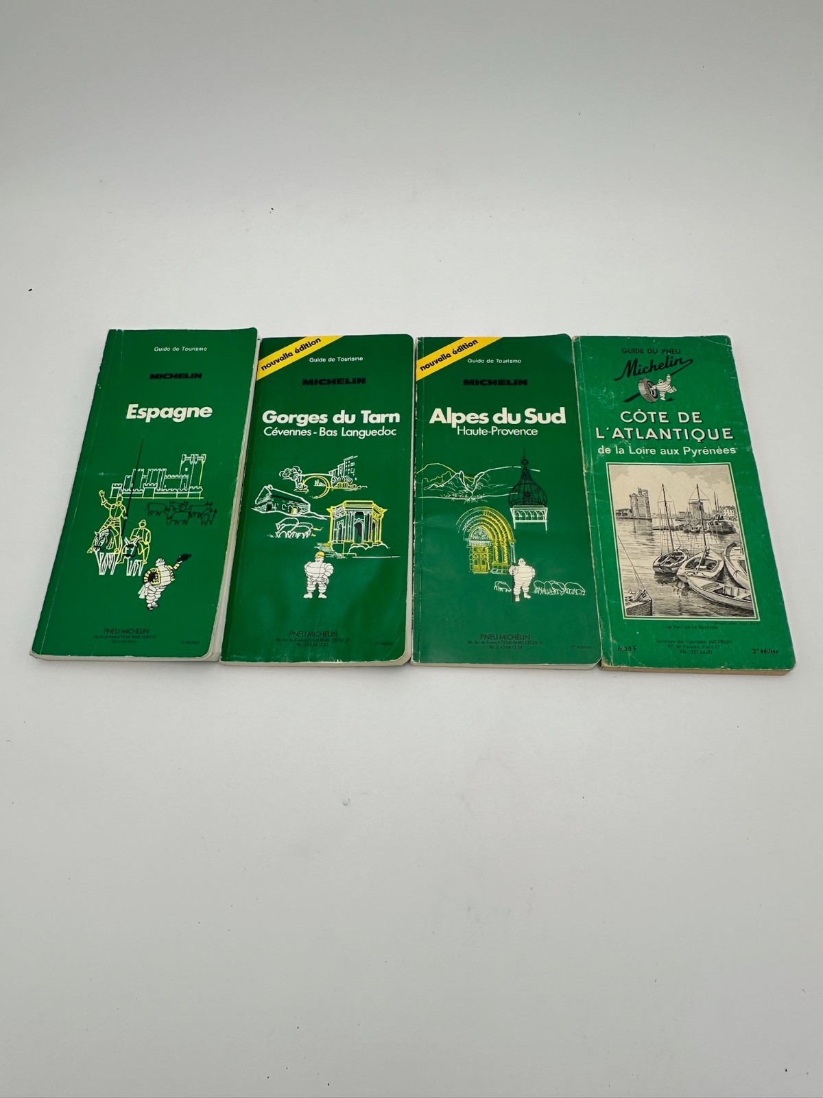 Lot of 40 Michelin Green Tourist Guide Books Vintage Europe & North America