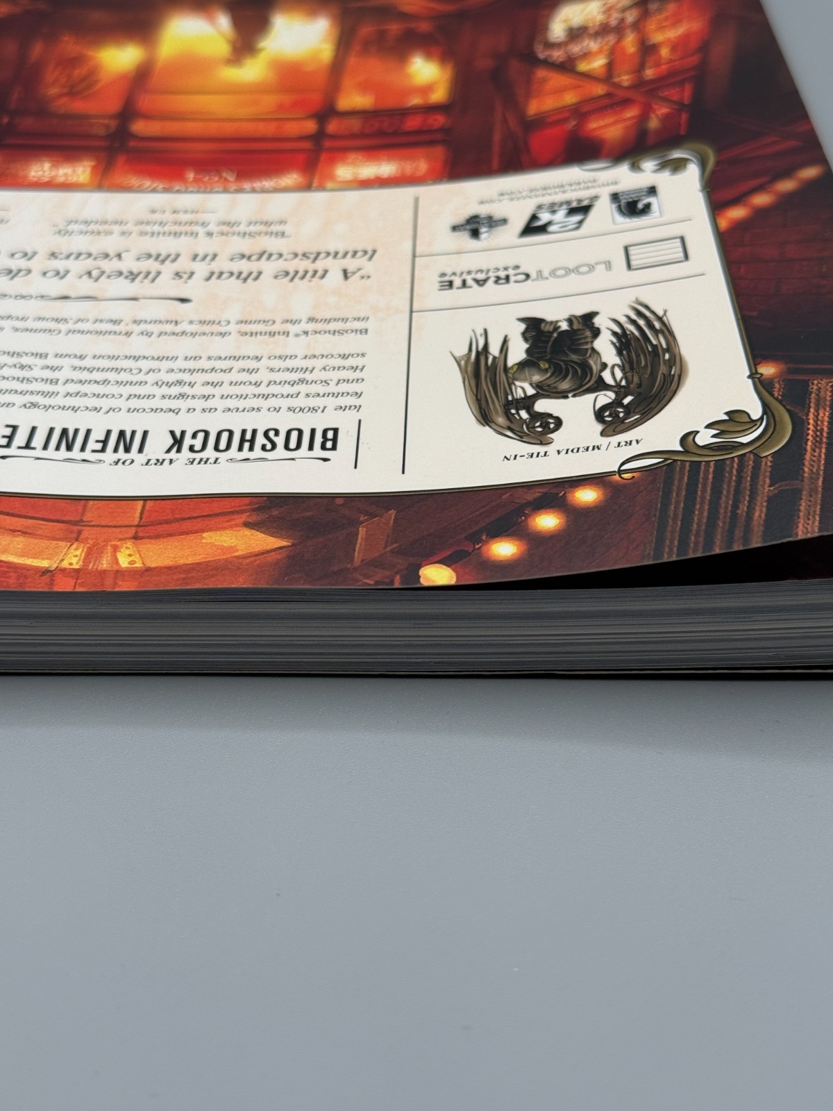 The Art of BioShock Infinite Loot Crate Softcover Book – Dark Horse Books (2016)