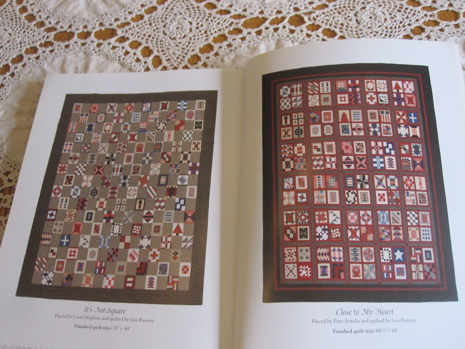 THE 4″ x 5″ QUILT BLOCK ANTHLOGY 182 Blocks Reproduction Fabric Hopkins 2017 SC