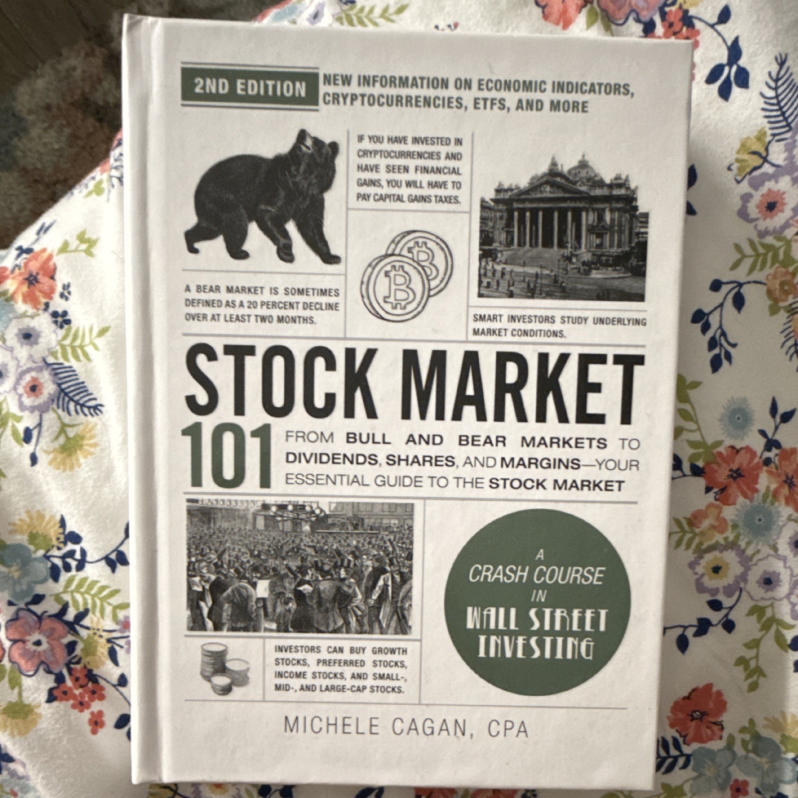Adams Media Stock Market 101 2nd Edition Hardcover by Michele Cagan 2024 Guide
