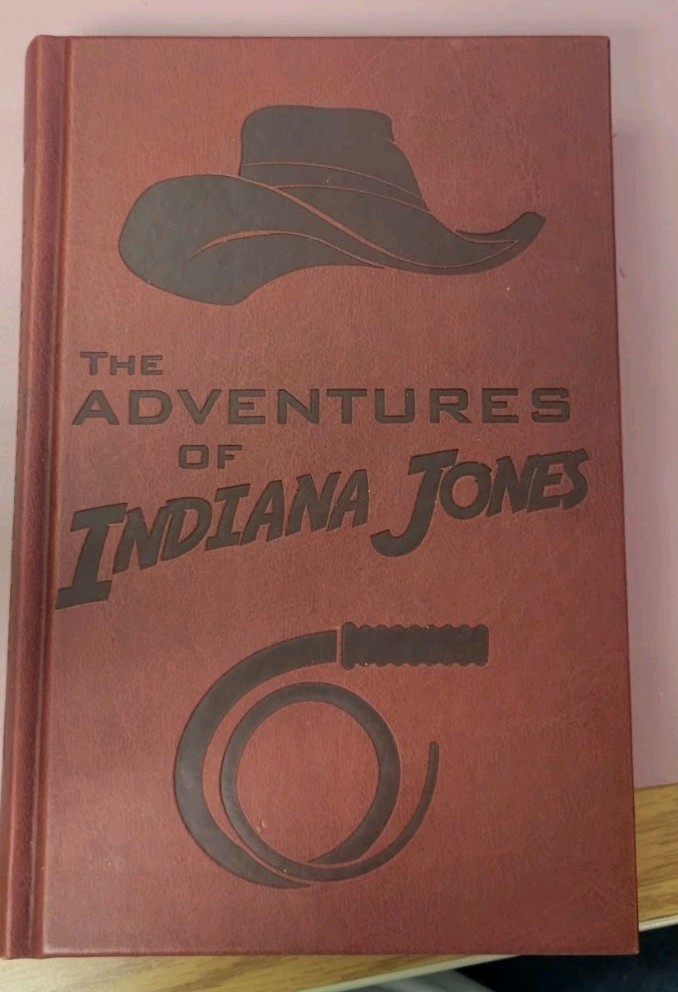 Rare – THE ADVENTURES OF INDIANA JONES 3 Novels Deluxe Collectible Leather Bound