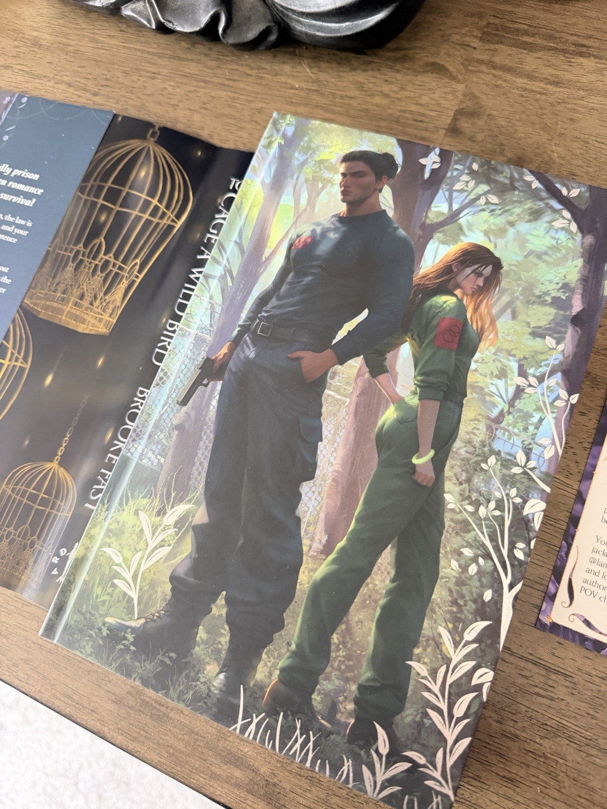 To Cage A Wild Bird By Brooke Fast Fairyloot Edition Signed