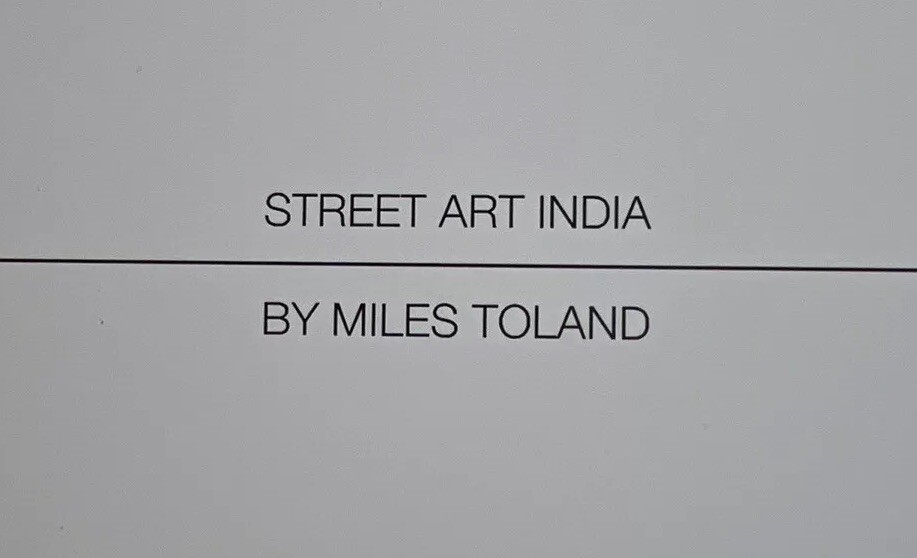 Street Art India by Miles Toland – B20