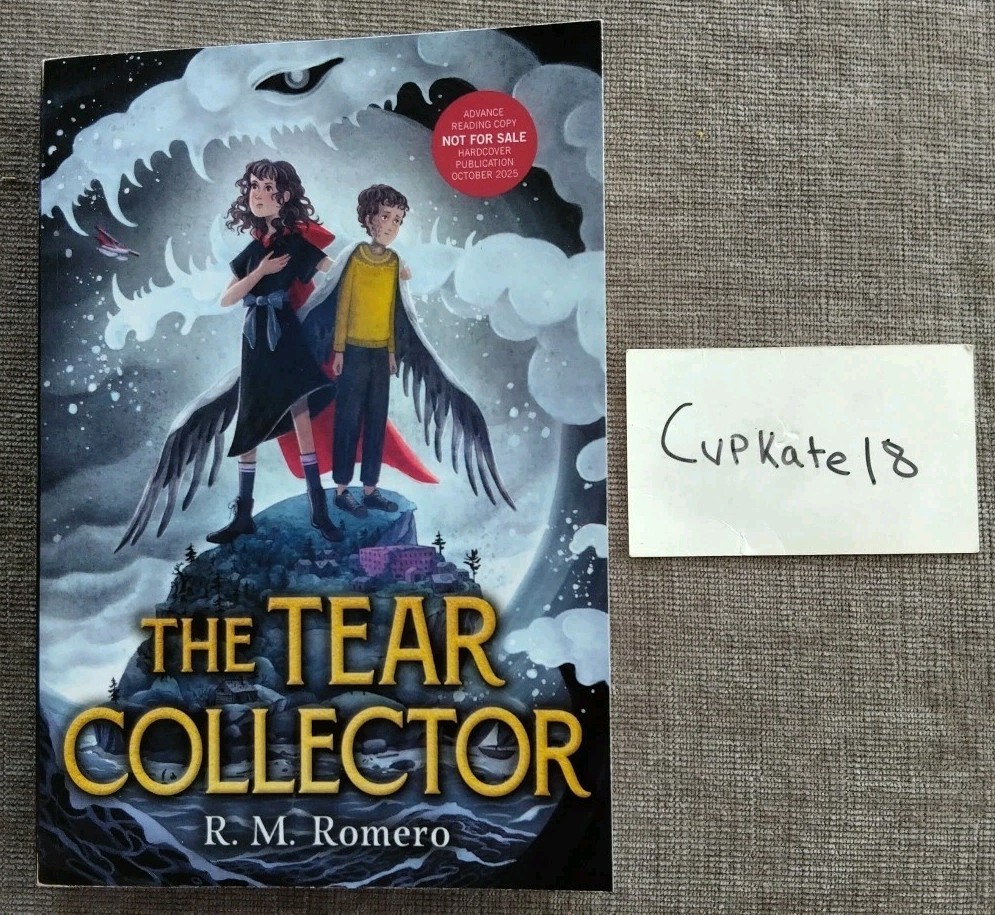 The Tear Collector ARC R M Romero 10/25 NEW Paperback Collectible Dystopian Book