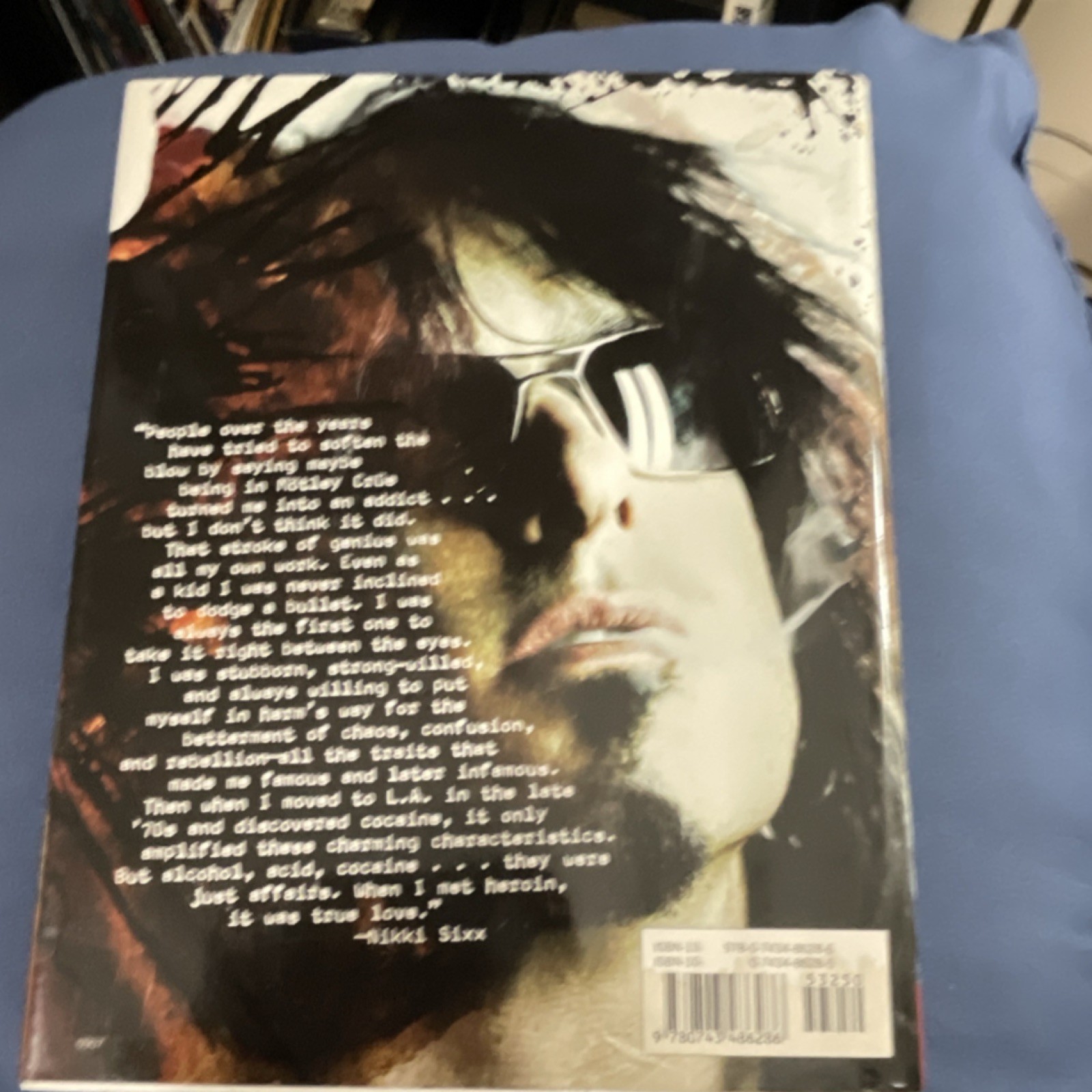 Nikki Sixx The Heroin Diaries Pocket Books 2007 Hardcover Memoir Addiction Music