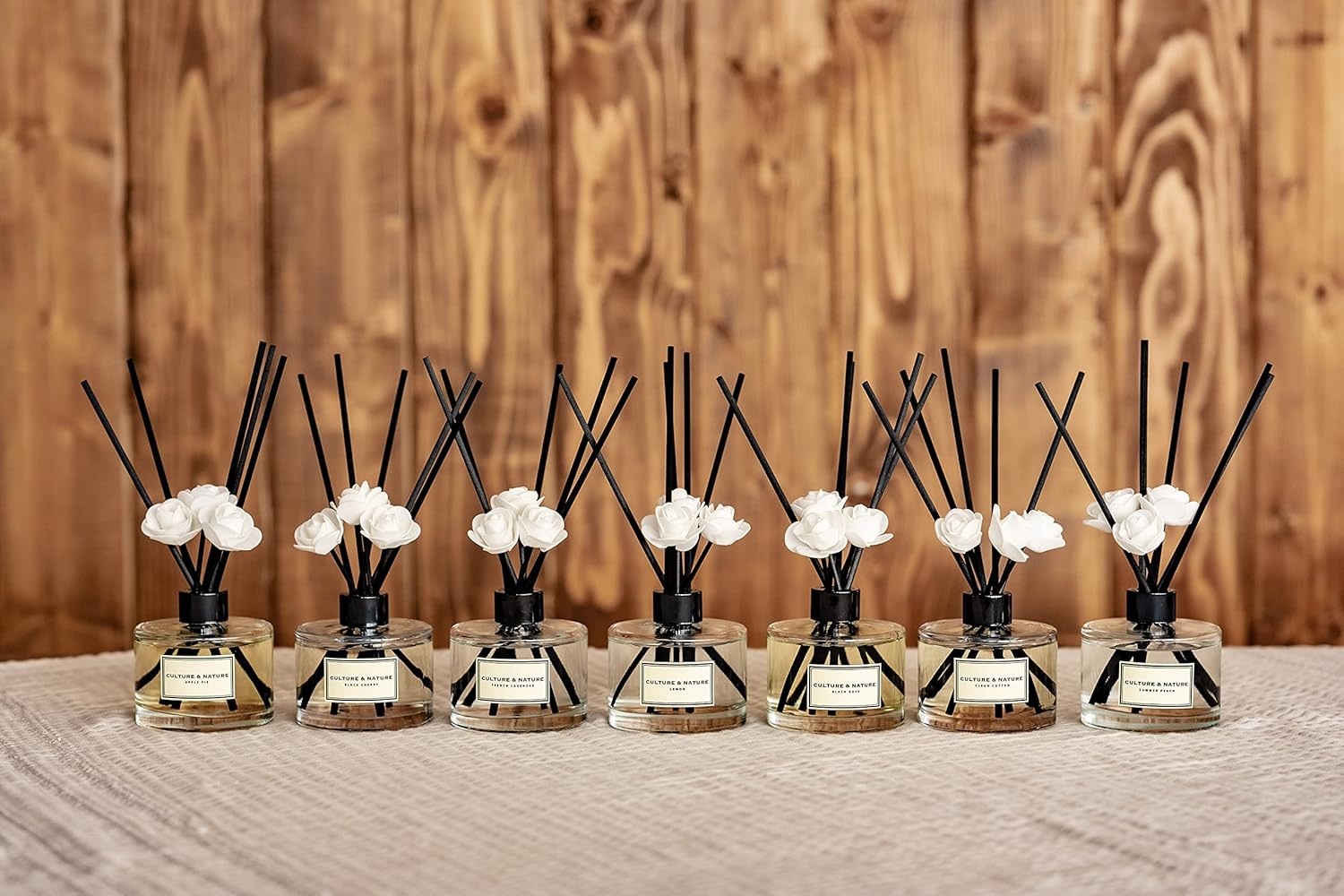 Reed Diffuser Set 6.7Oz (200Ml) Grapefruit Verbena Scented Diffuser with Sticks