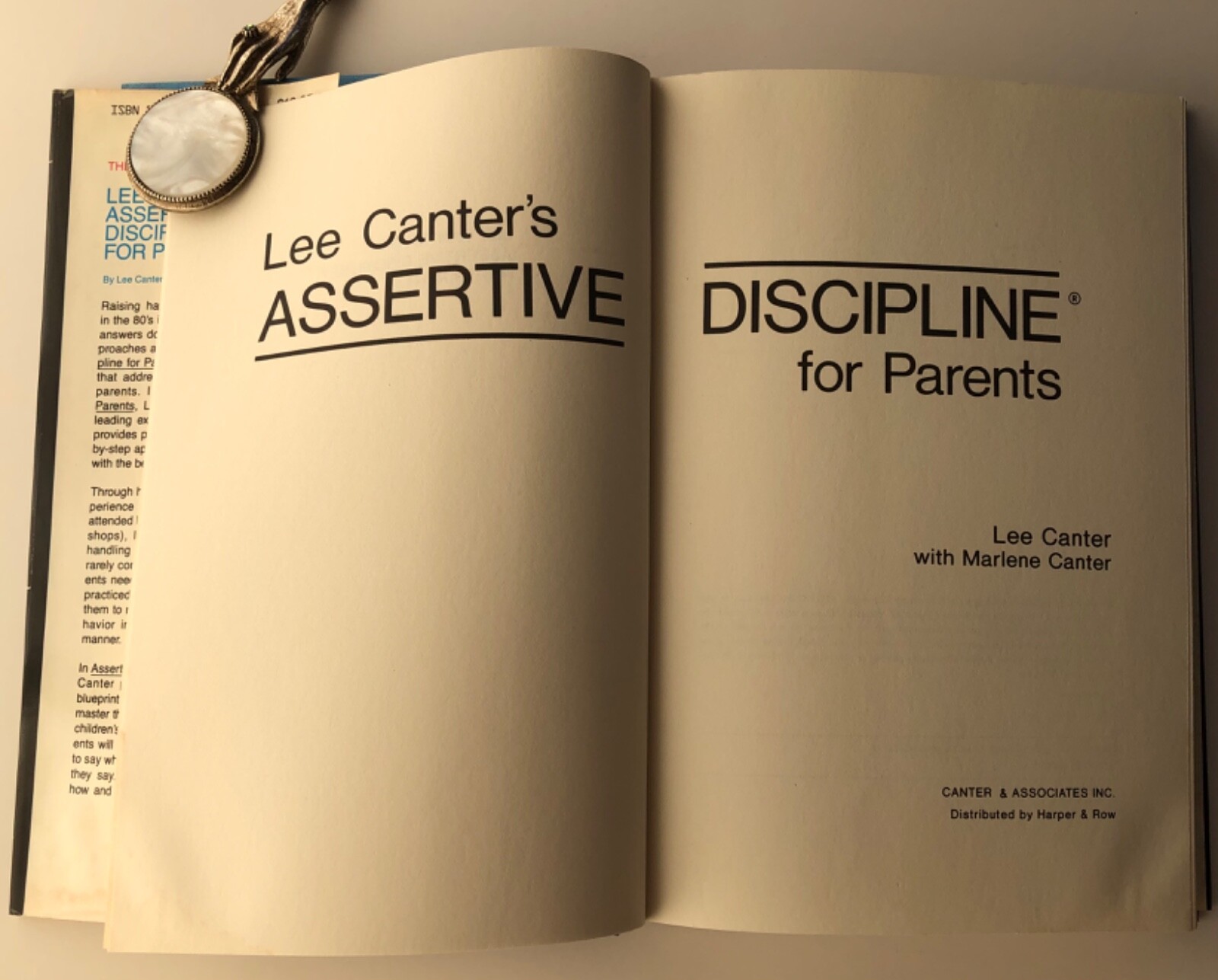 Assertive Discipline for Parents by Lee Canter – FIRST EDITION – FAST FREE SHIP